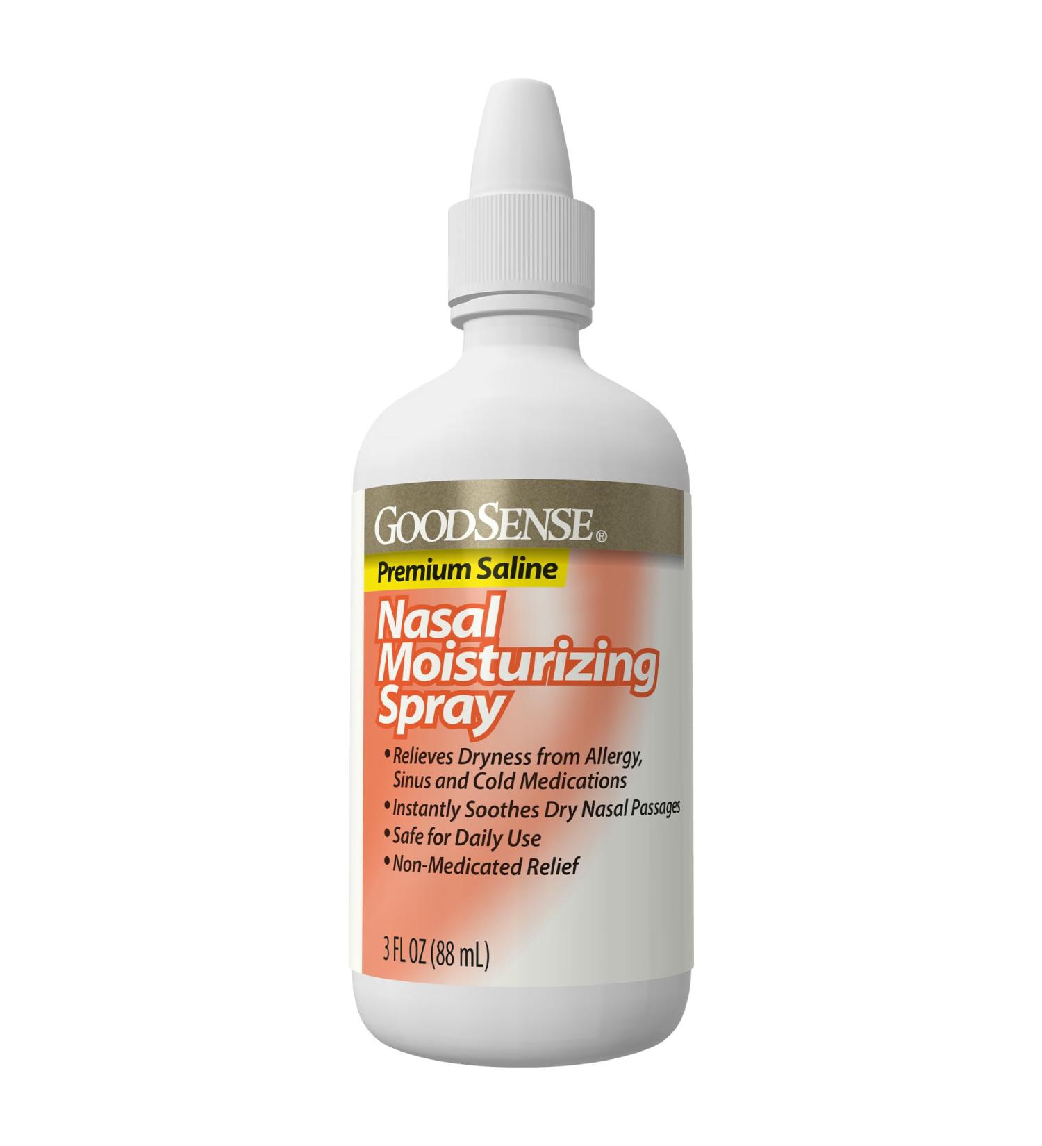 Premium Saline Nasal Moisturizing Spray Instantly Soothing Nose Spray Non-Medicated Relief Relieves Dryness - Buy Online on GoSupps.com