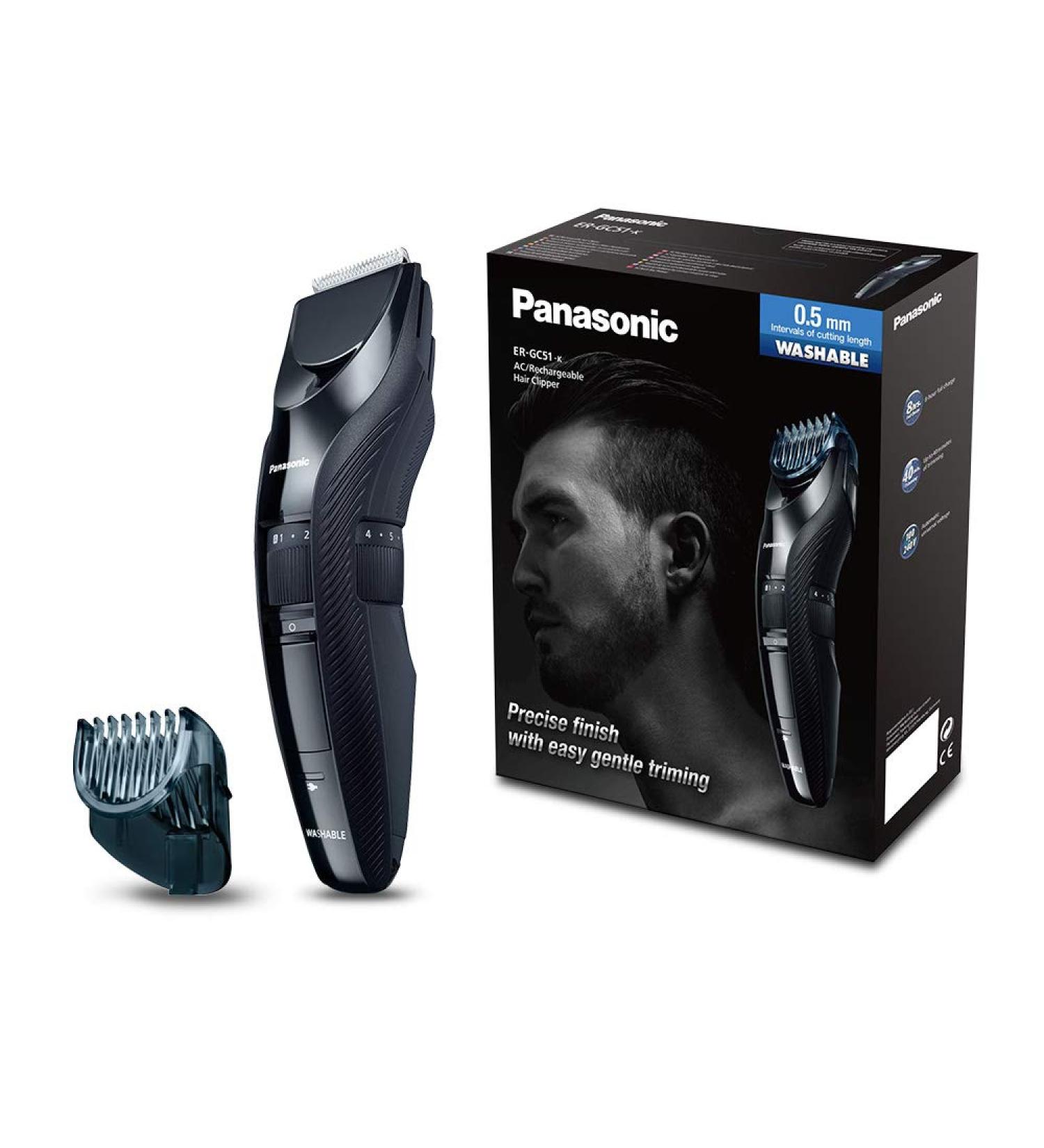 Buy Panasonic ER-GC51-K503 Black Cordless Hair Clippers - International Shipping Available - Buy Online on GoSupps.com