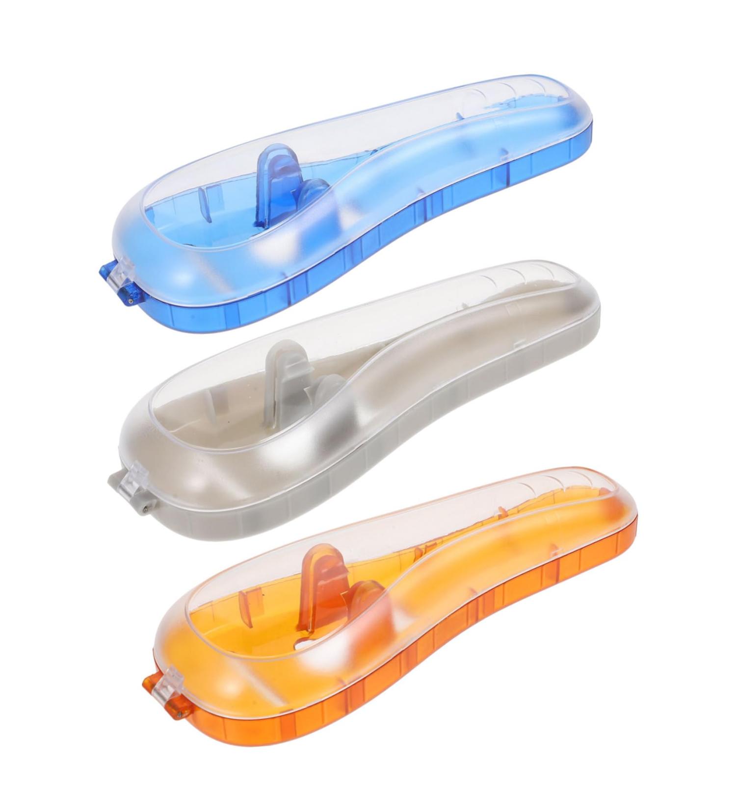 Dressoos 3-Piece Razor Storage Box Set - Portable Safety Razor Holder for Men | Travel-Friendly Gift - Buy Online on GoSupps.com