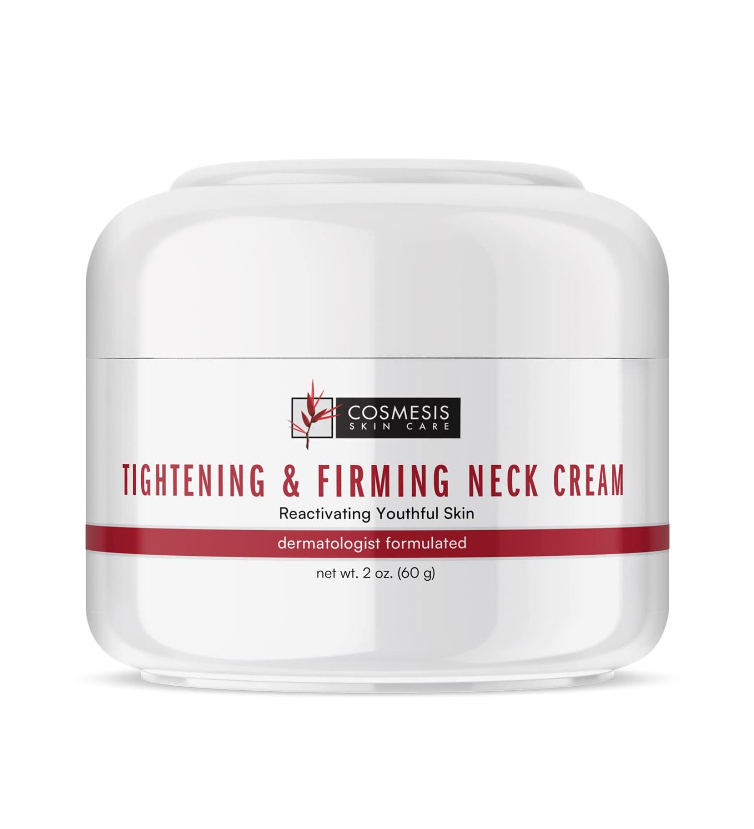 Cosmesis Tightening & Firming Neck Cream | Hydrate Defend & Revitalize Neck Skin - 2 oz - Buy Online on GoSupps.com