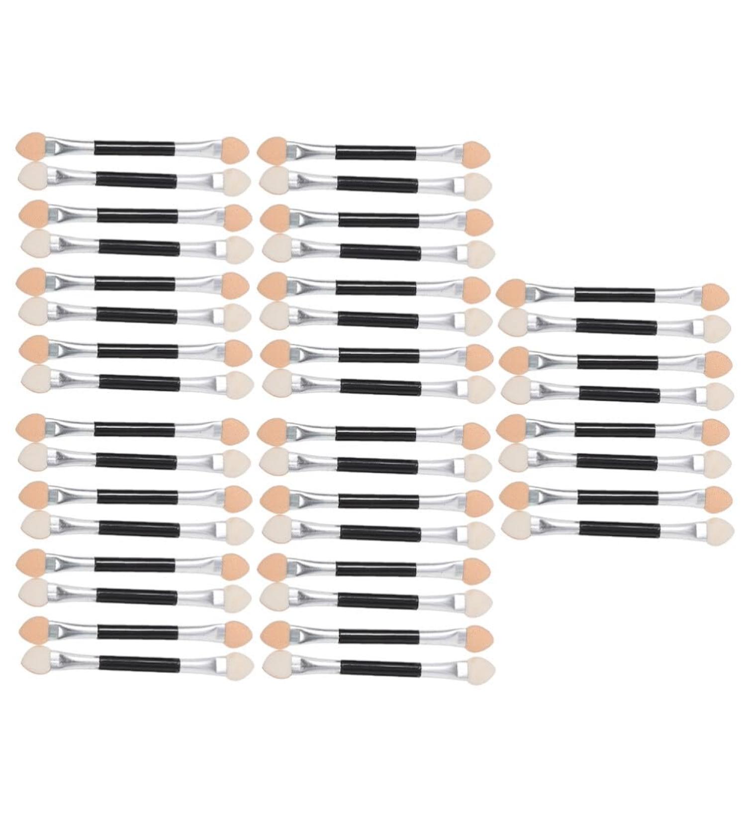 Mipcase 40pcs Latex Eye Shadow Stick Prom Suits Foam Makeup Kit H3210 Double Head Eyeliner Brush