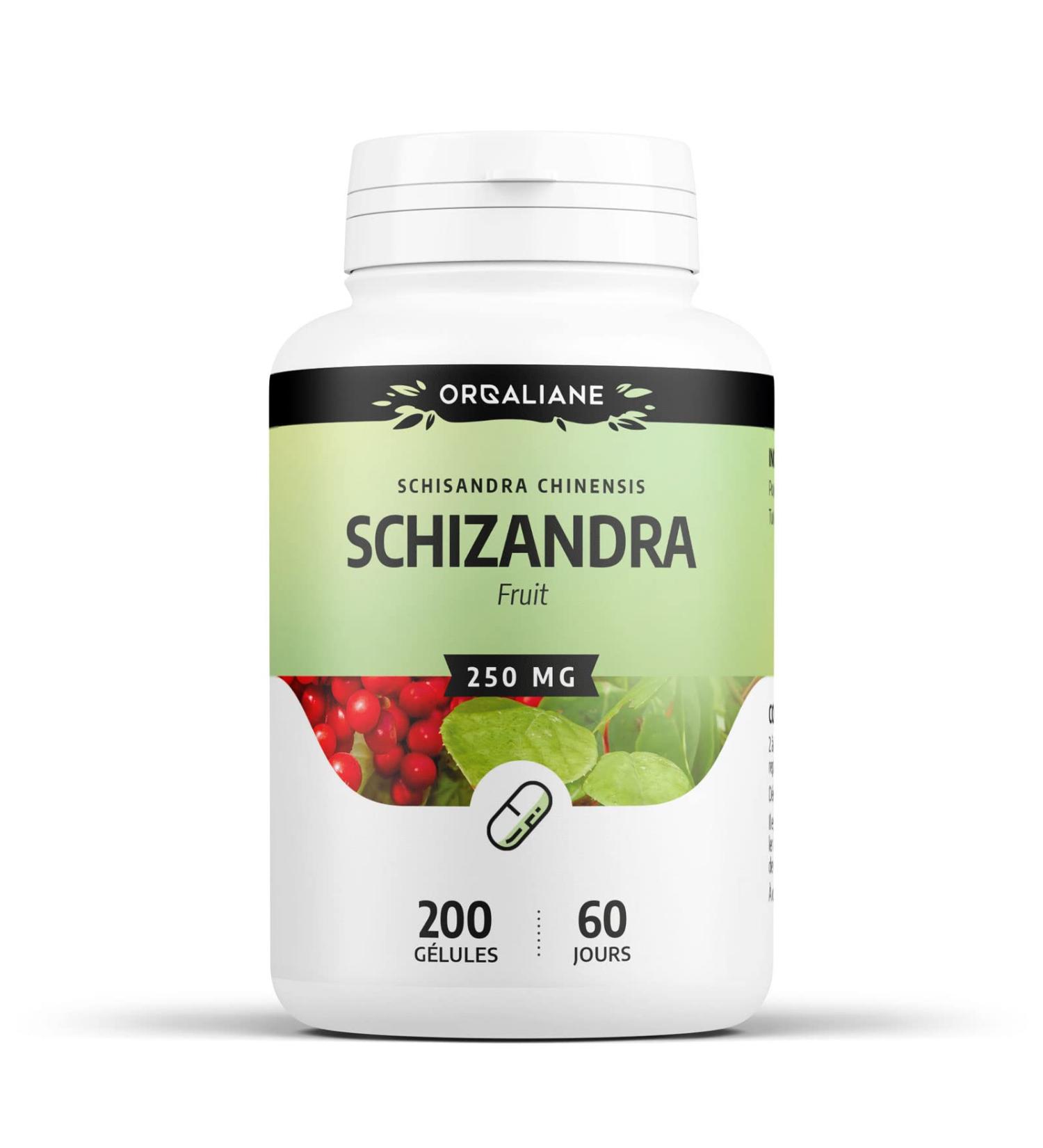 Schizandra (Schisandra) 250mg - 200 capsules - Buy Online on GoSupps.com