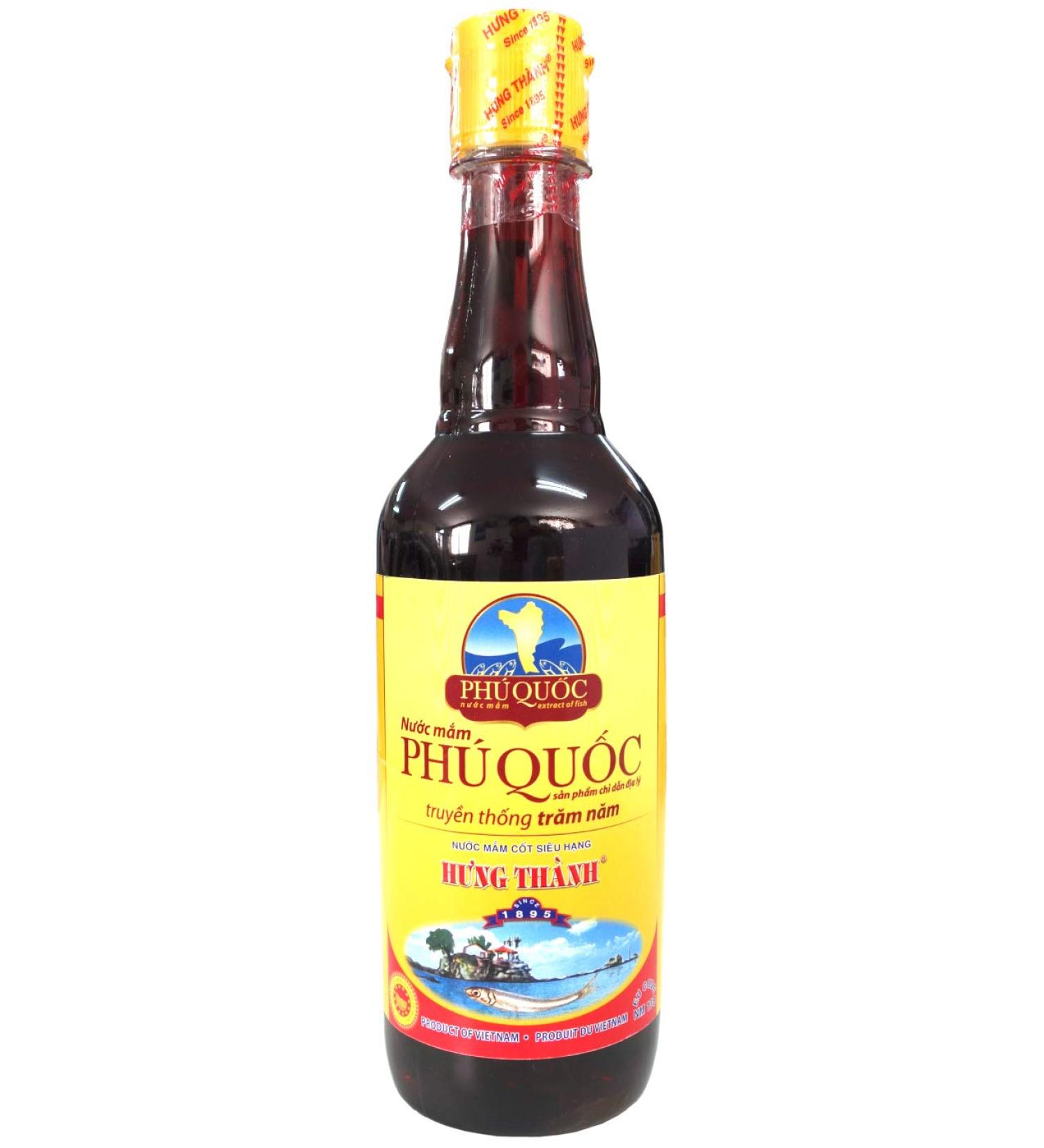 Sauce poisson Phu Quoc HUNG THANH 35 500ml Vietnam - Pack de 3 pcs Poisson 500 ml (Lot de 1)