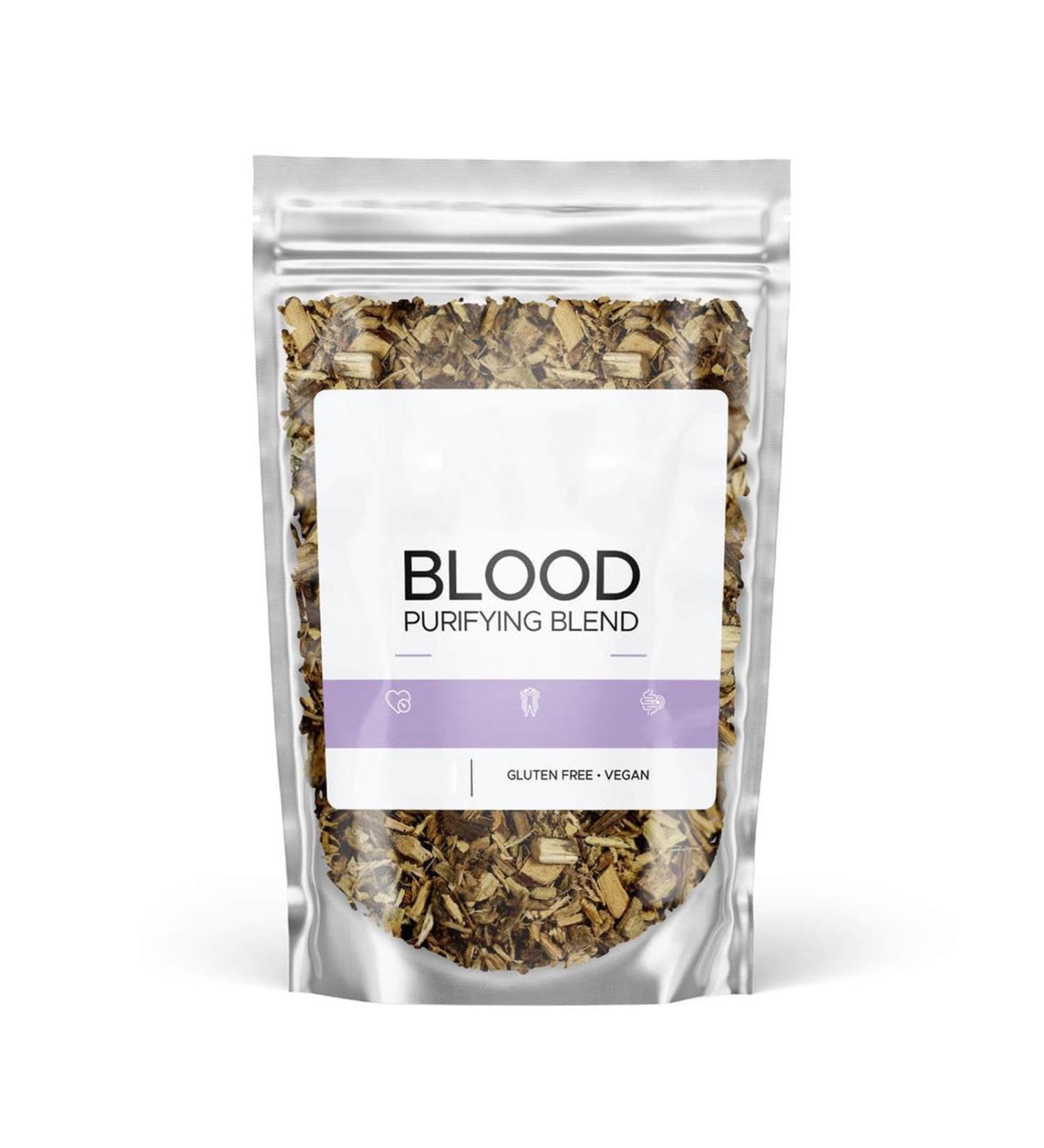 LXCJZY Blood Purifying Blend Tea New Blood Purifying Blend Tea Organic Health Liver and Kidney Care Tea All Natural Ingredients For Men Women (1 Bag) - Buy Online on GoSupps.com
