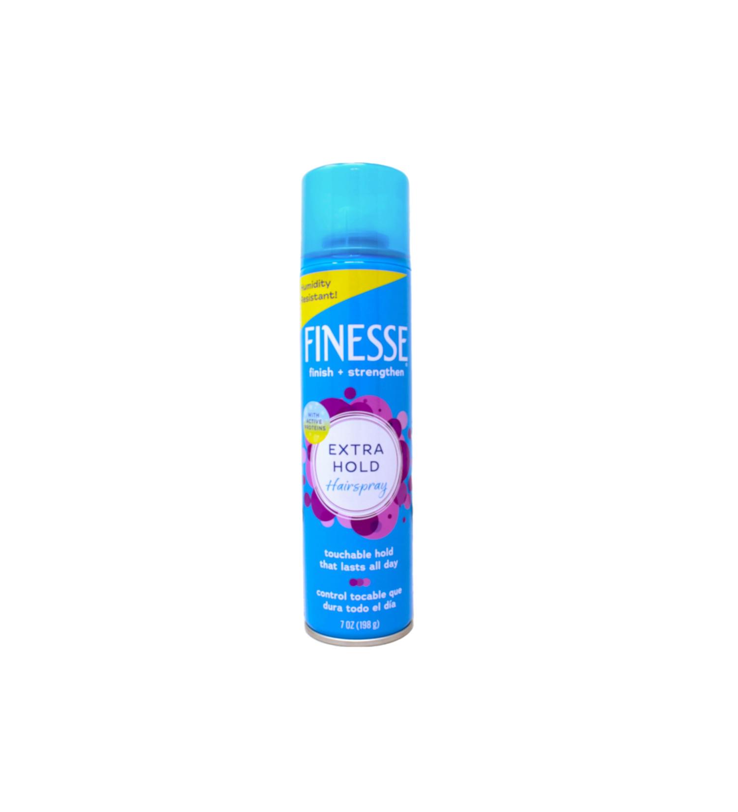 Finesse Finish + Strengthen Extra Hold Hairspray 7 oz (Pack of 9) - Buy Online on GoSupps.com