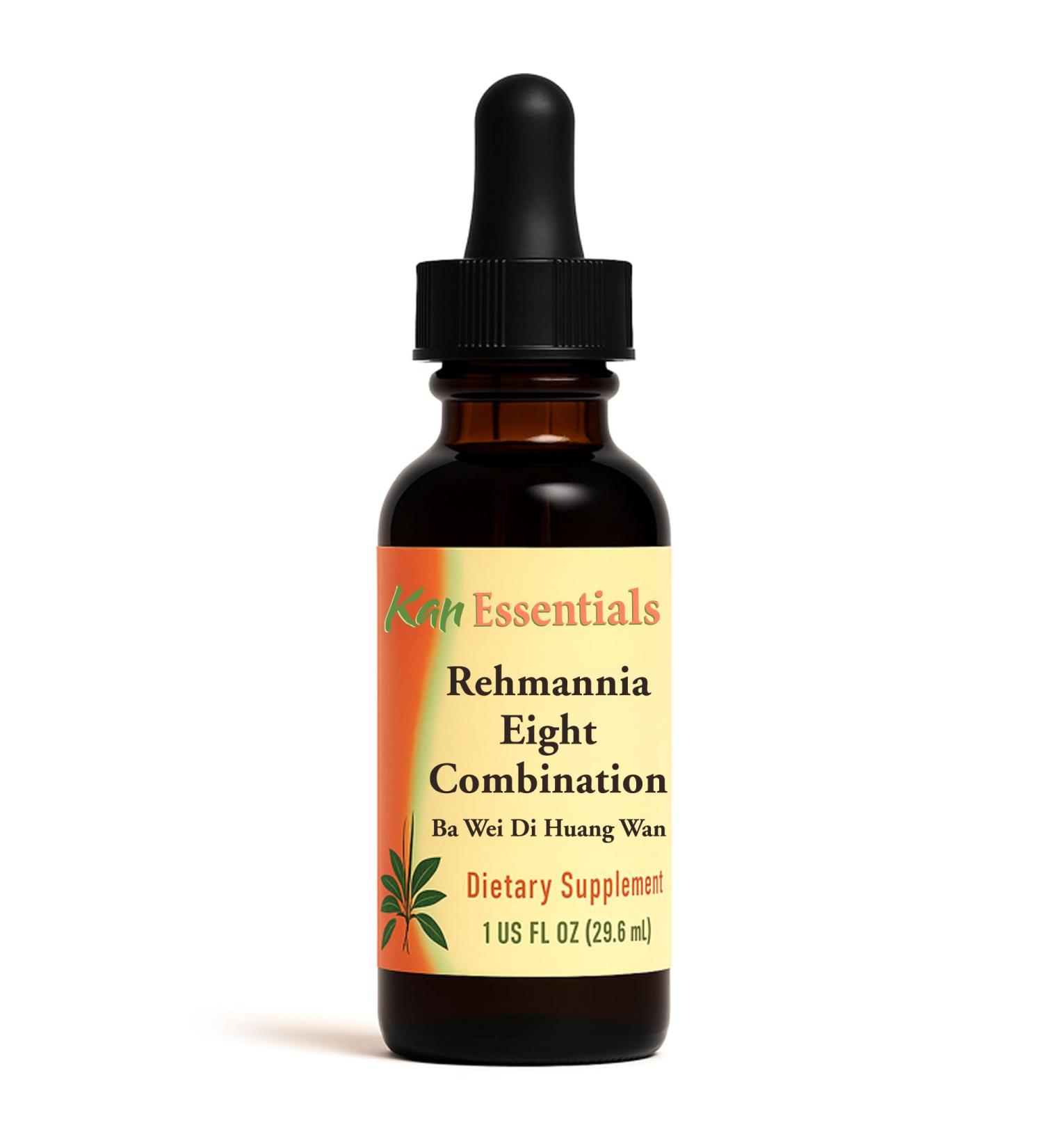 Kan Herb Company Rehmannia Eight Combination Traditional Chinese Herbal Blend for Dogs and Cats to Support Kidney Health Vitality and Hormonal Balance Liquid Herbal Supplement for Pets 1 fl oz - Buy Online on GoSupps.com