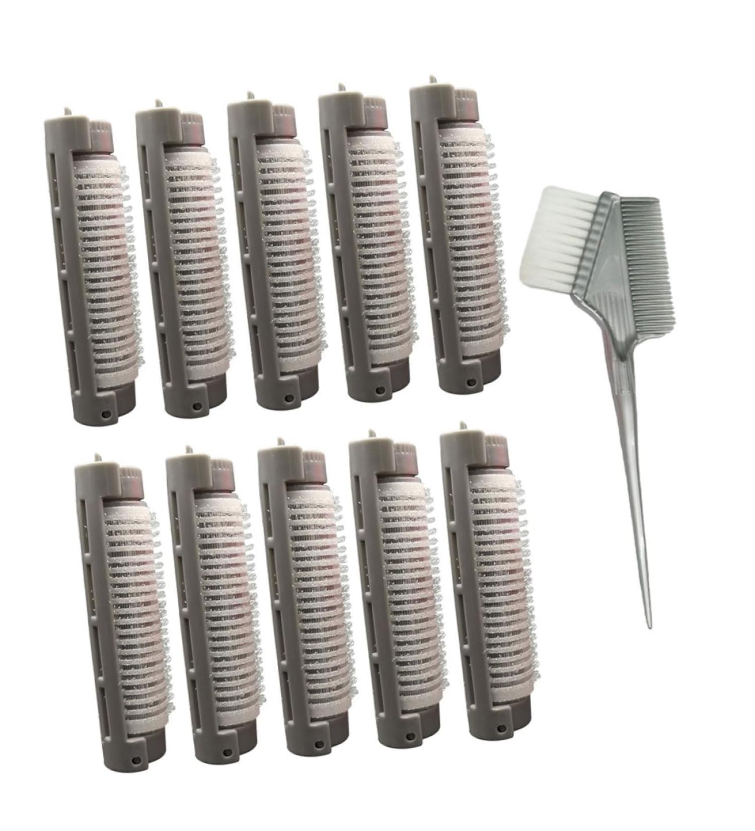 SOESFOUFU 10pcs Perm Bar Hair Root Fluffy Clip Air Volumizing Clips Hair Volume Tool Hair Pin Abs Grey - Buy Online on GoSupps.com