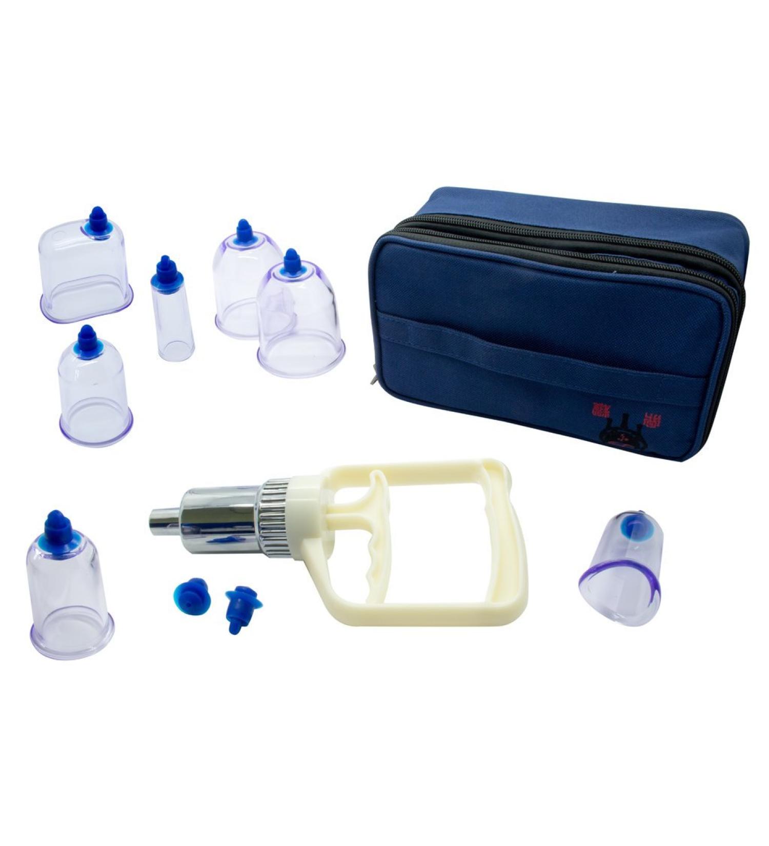 Cupping Set 7 Pieces - Special Profiline with Carry Bag | Premium Quality | Ideal for Pain Relief & Relaxation | International Shipping Available - Buy Online on GoSupps.com