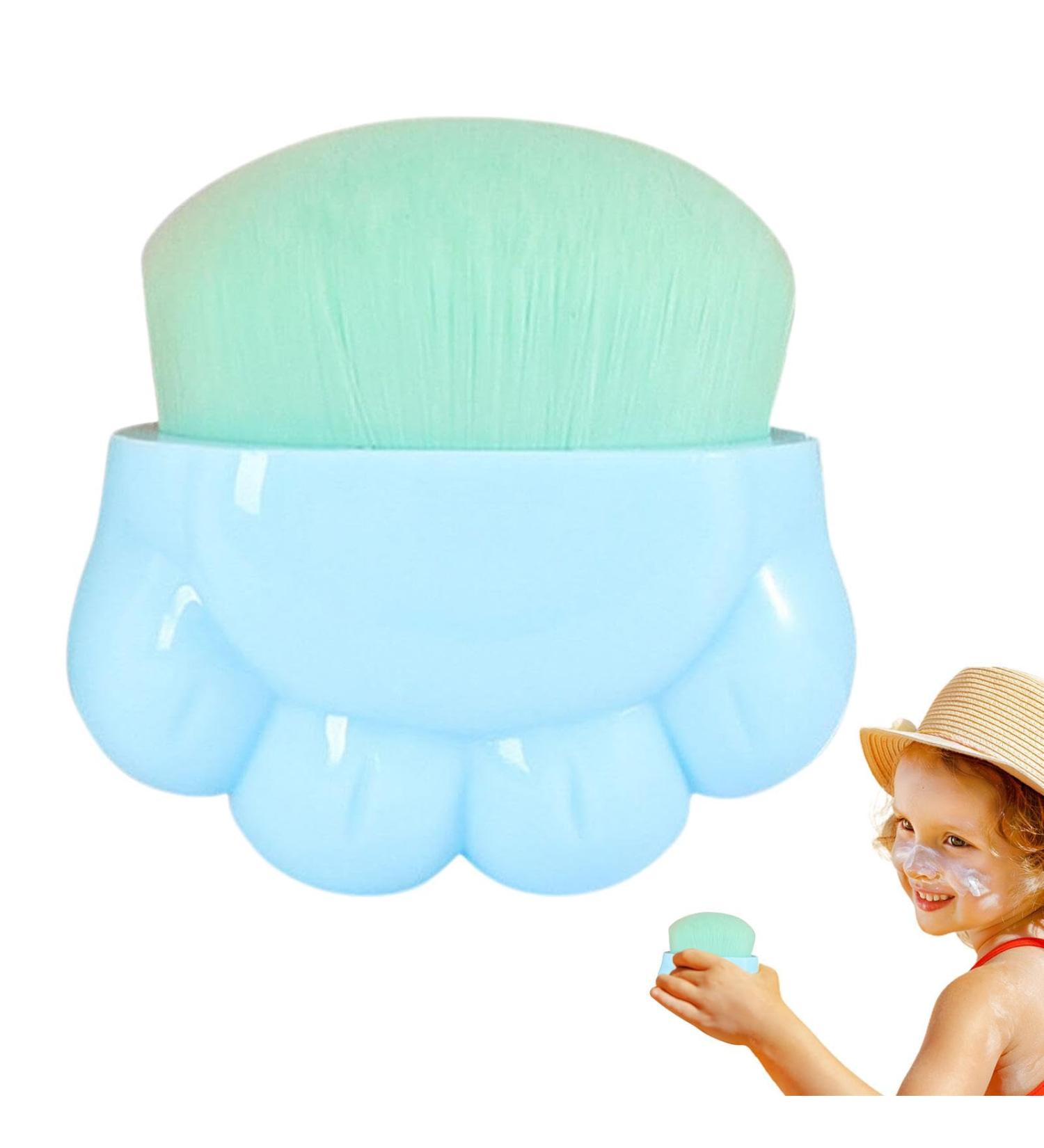 Muflydo Sunscreen Brush for Kids | Suntan Lotion Applicator Sunblock Buddy Brush - Portable Suntan Lotion Applicator Ergonomic Sun Screen Applier Sun Cream Brush for Kids Boys Girls Blue - Buy Online on GoSupps.com