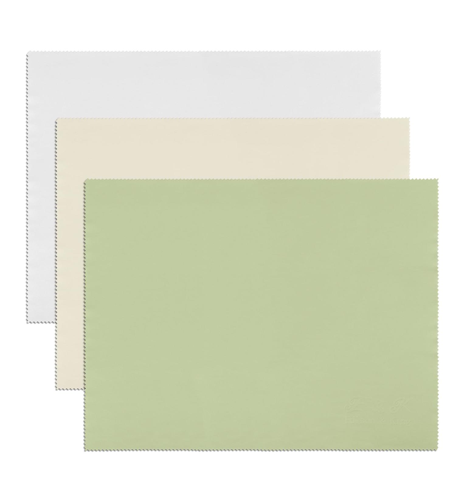 XXL Glasses Cleaning Cloths - 50% Bio & 50% Microfiber | 3 Pack (30x40 cm) | Eco-Friendly Care for Your Glasses - Buy Online on GoSupps.com