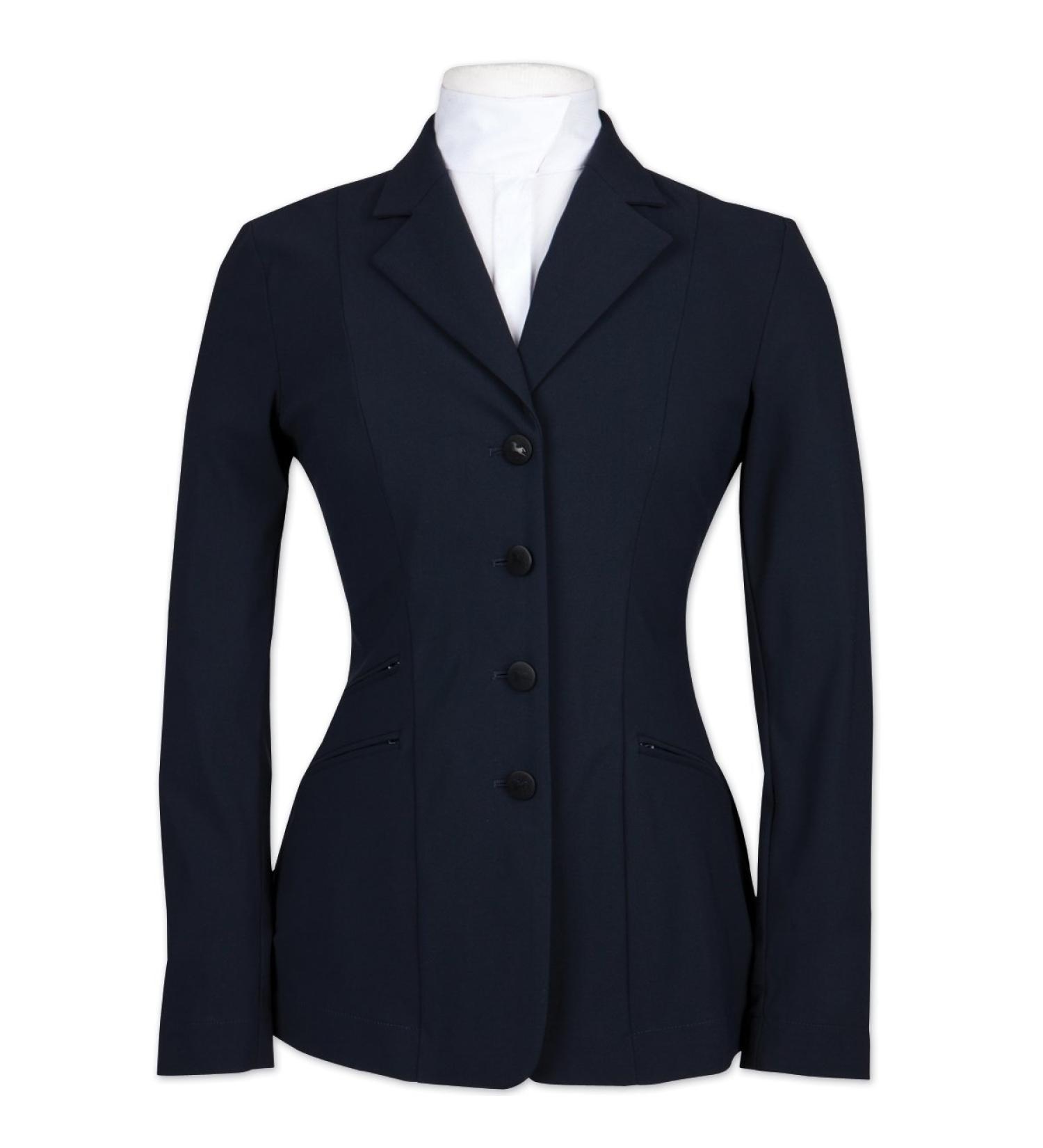RJ Classics Washington Xtreme Soft Shell Show Coat Blue Size 4R - Premium Equestrian Apparel - Buy Online on GoSupps.com