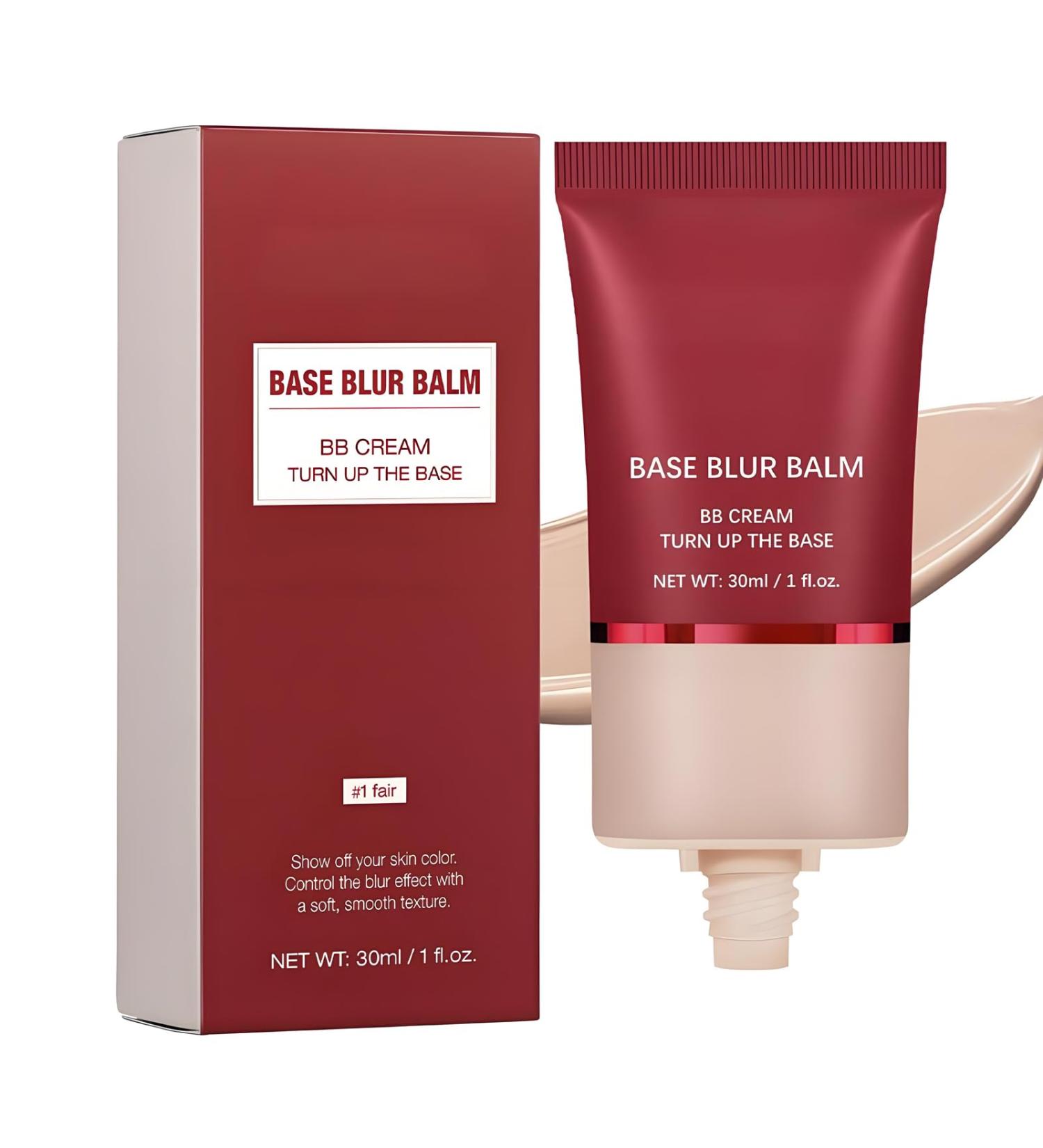  SONGVISON Blur Balm Base: Lightweight matte BB cream with buildable full coverage for instant radiance and flawless makeup hypoallergenic oil-free formula long-lasting all-day wear - Buy Online on GoSupps.com