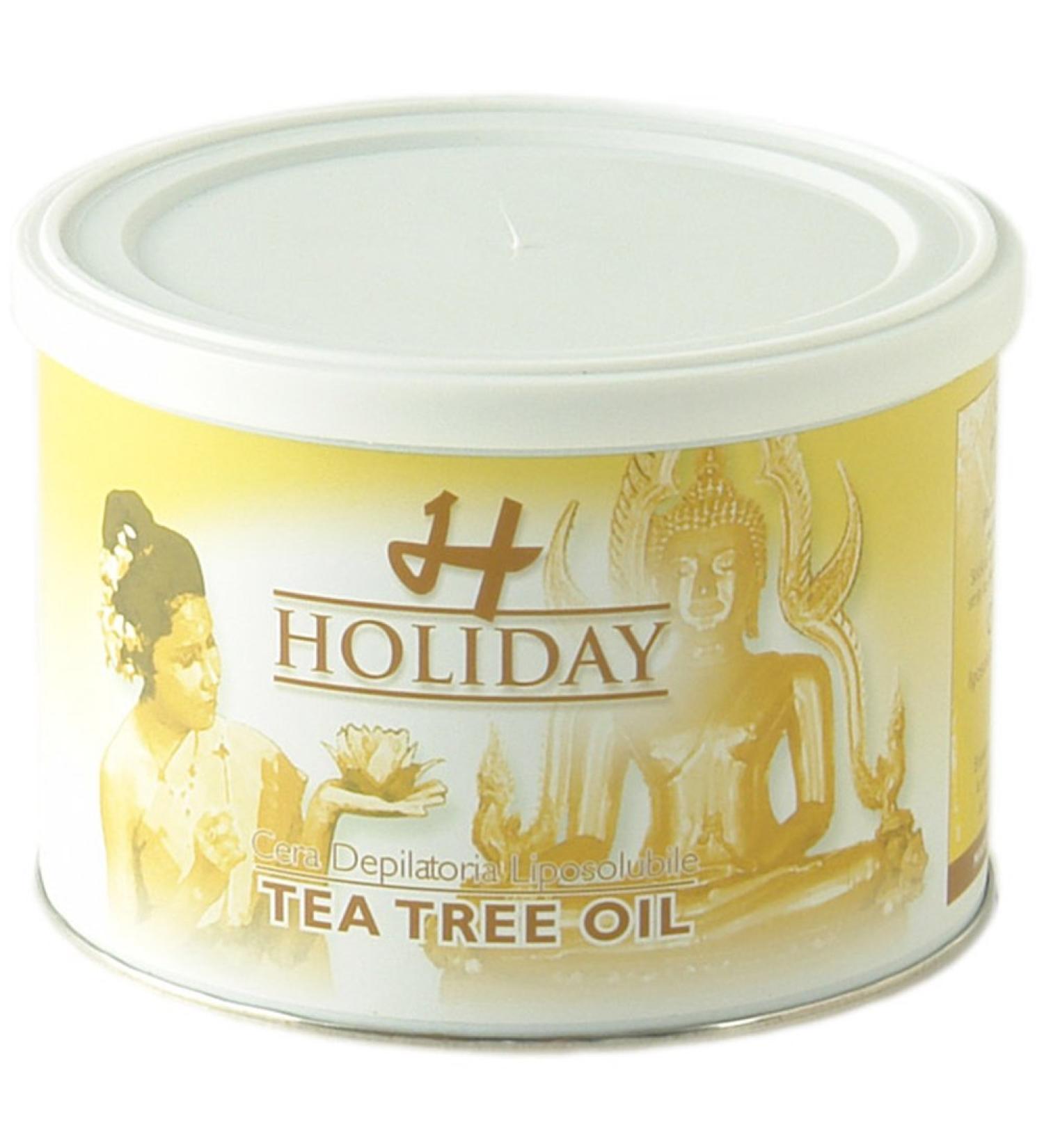 Depilatory wax SPECIAL FLAVOURS Tea Tree Oil 400ml