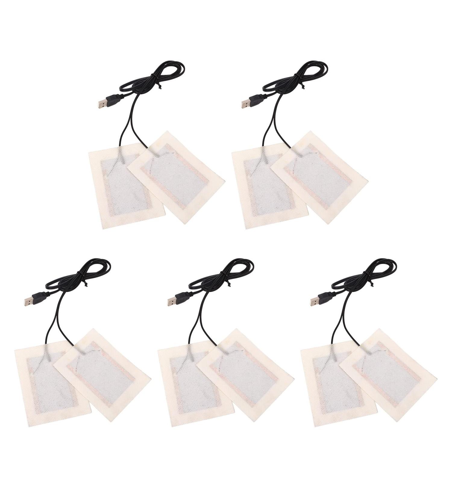 Tyenaza Electric USB Heating Pillows - 5 Pack Portable Comfort for Neck Back & Belly DC 5V Electric Heat Relief - Buy Online on GoSupps.com