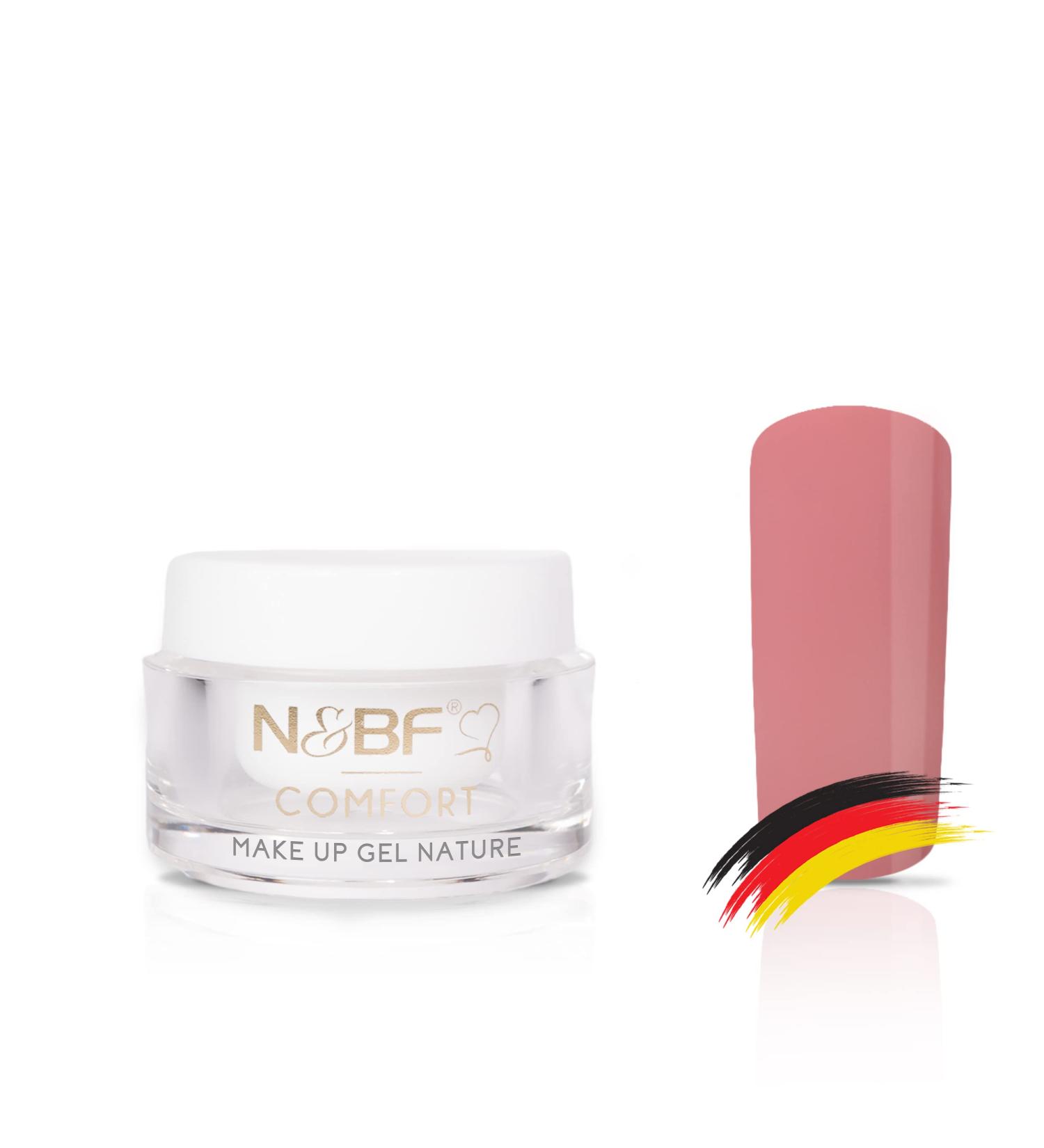N&BF 5ML Comfort Line Make Up Gel Nature | High-Quality Camouflage Gel for Geln gel | Professional Nail Gel Made in Germany - Buy Online on GoSupps.com