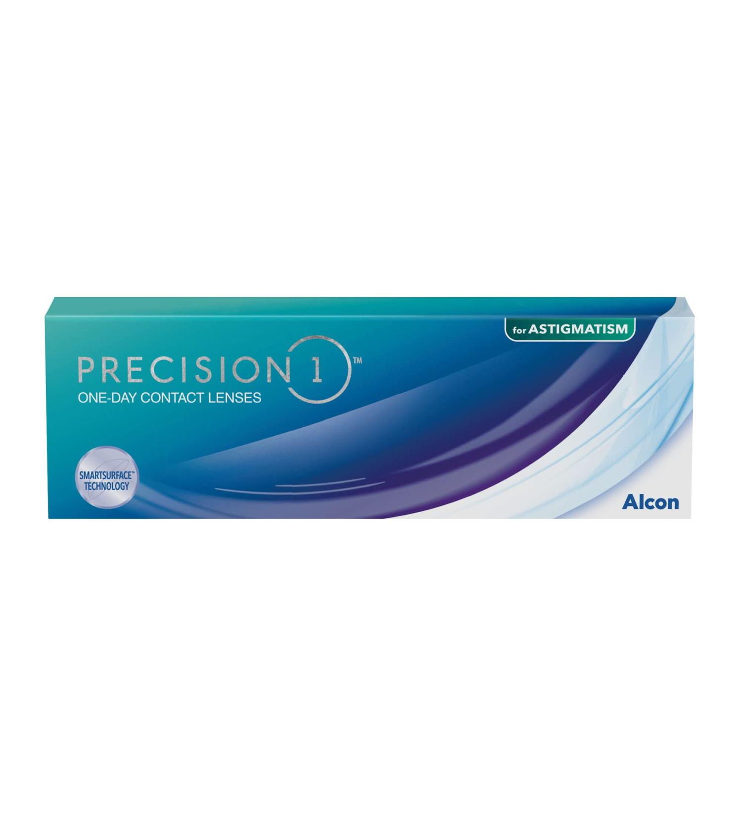 Shop PRECISION1 Toric Daily Soft Lenses - 30 Pack BC 8.5 mm DIA 14.5 mm CYL 1.75 AXIS 100 -5.75 Diopters - International Shipping Available - Buy Online on GoSupps.com