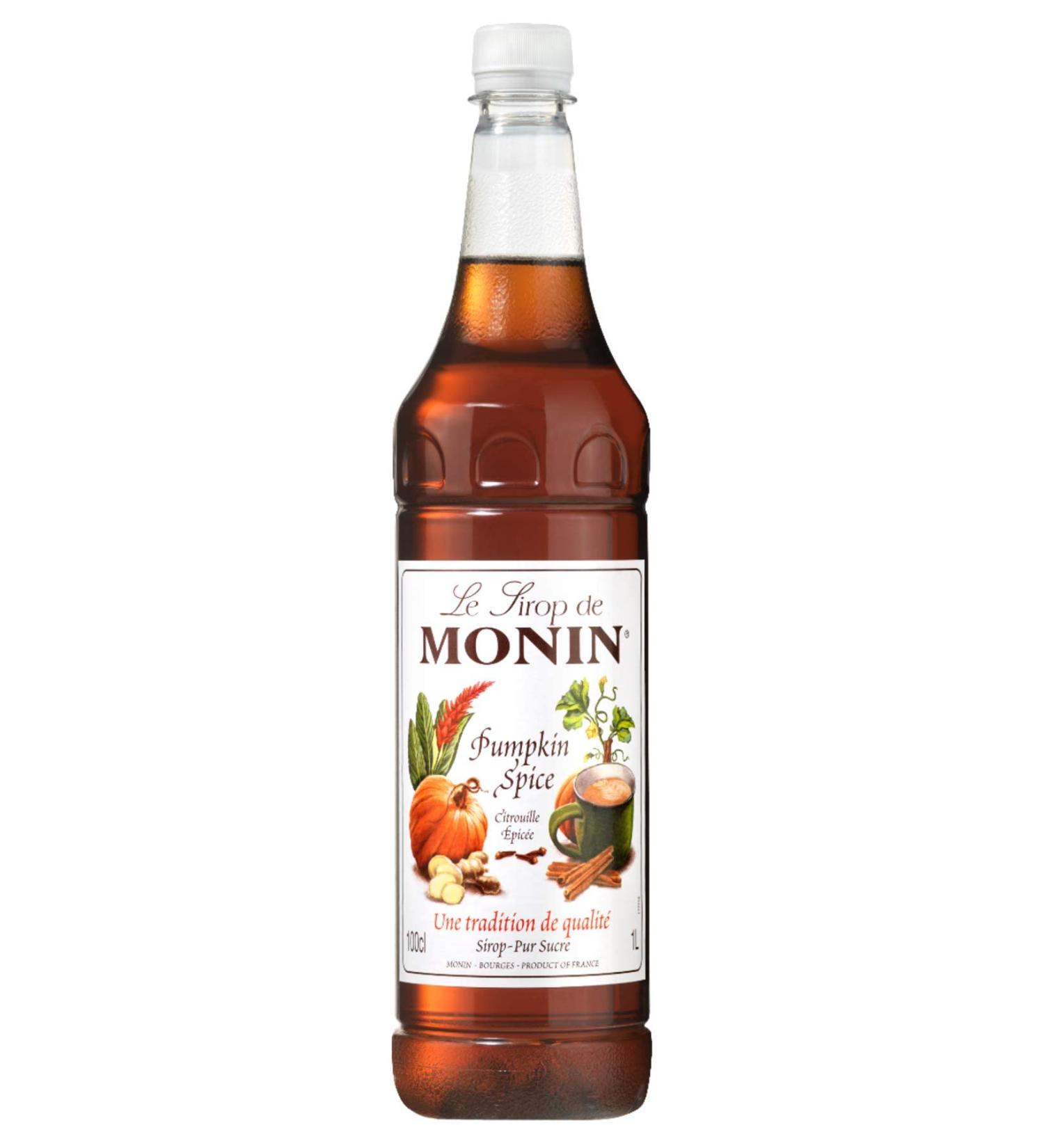 Monin Premium Pumpkin Spice Syrup 1L