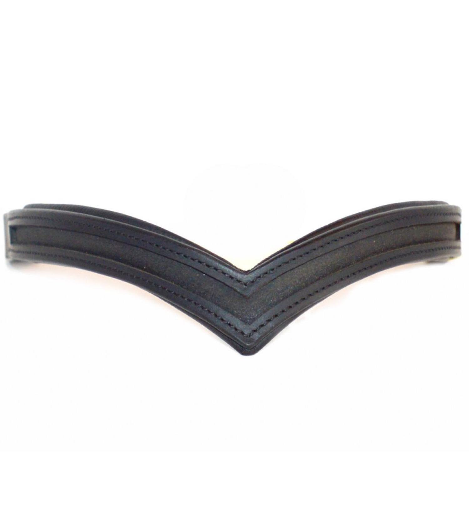 16 Empty Channel V Shape Black Browband - Handcrafted Horse Tack - Buy Online on GoSupps.com