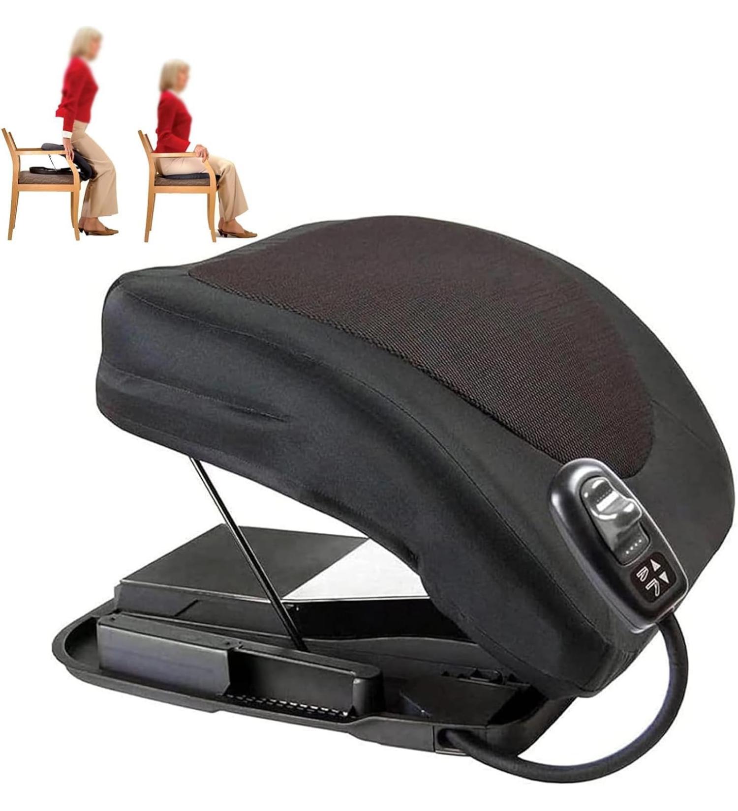 Electric Uplift Seat Assist Cushion Portable and Safe Mobility Aid Powered Lift Cushion Assistance Sofa Support Up for Muscle Disease Knees Weak Elderly Malaise Powerless Disabled 1 - Buy Online on GoSupps.com