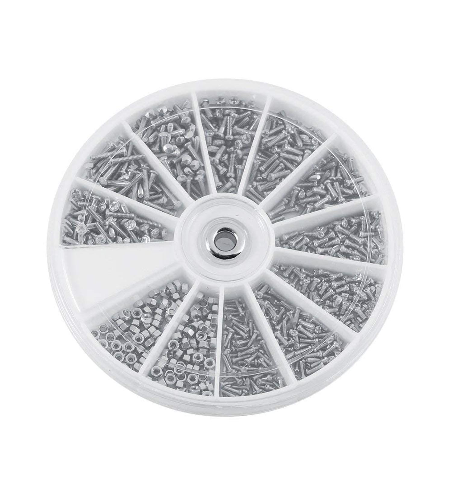 Premium Stainless Steel Glasses Screw Set for Sunglasses Repair - Screws Nuts Tool Set & Nasal Cushions Included - Buy Online on GoSupps.com