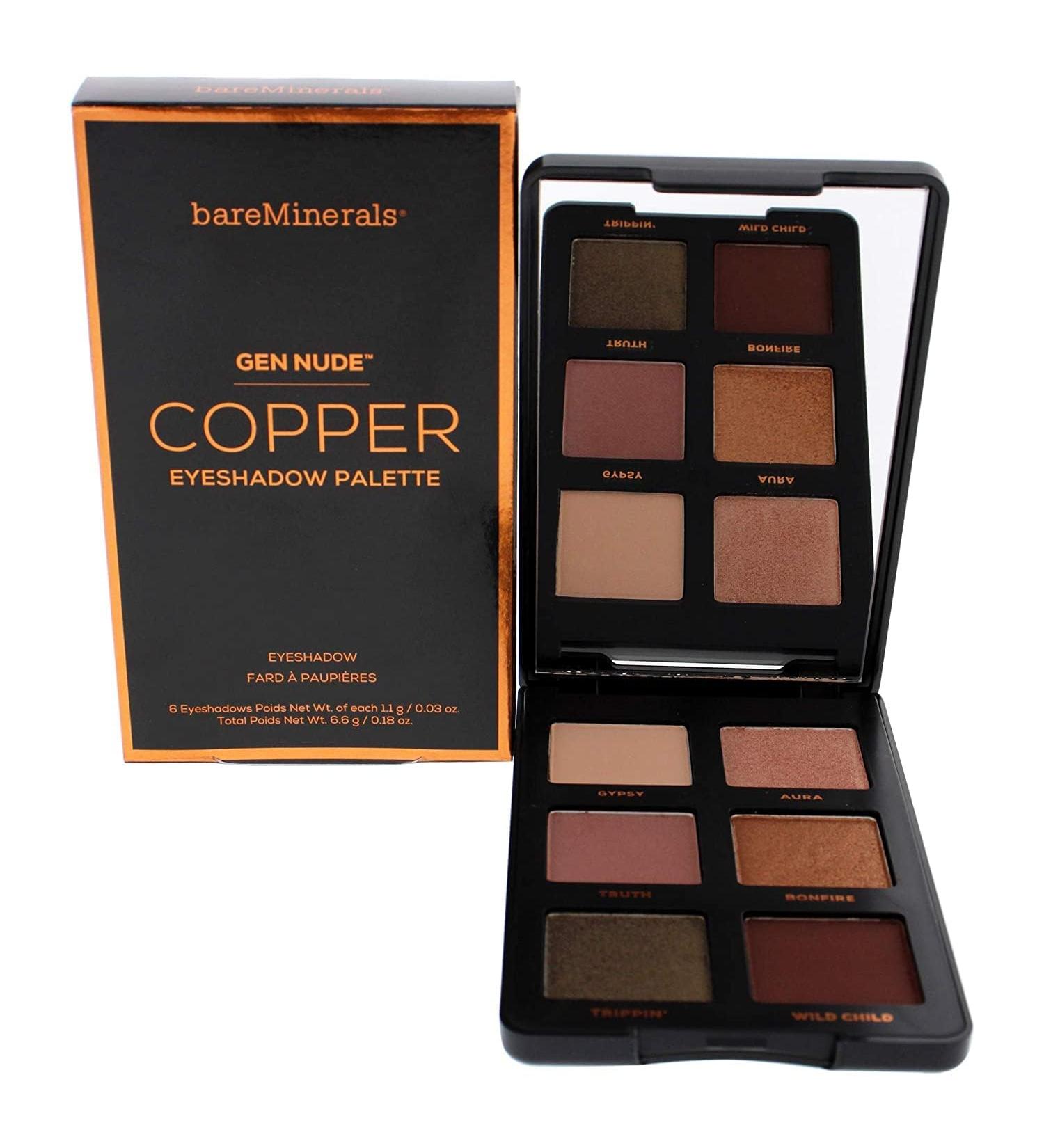 Bare Escentuals Gen Nude Eyeshadow Palette in Copper - 0.18 Oz | High-Quality Makeup Palette - Buy Online on GoSupps.com