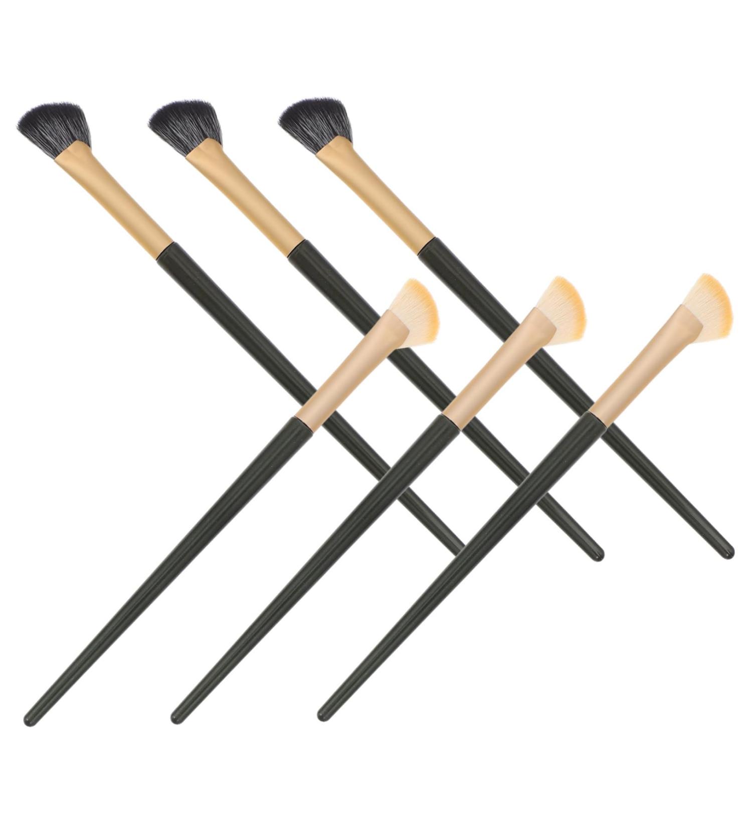 MUSISALY 6 Pcs Eyeliner Brush Eyeshadow Brush Concealer Brush Angled Eyebrow Brush Eyebrow Concealer Brow for Eyebrows Eyeliner Applicator Tool Eyebrows Brush Eye Brush Eye Liner Brush - Buy Online on GoSupps.com