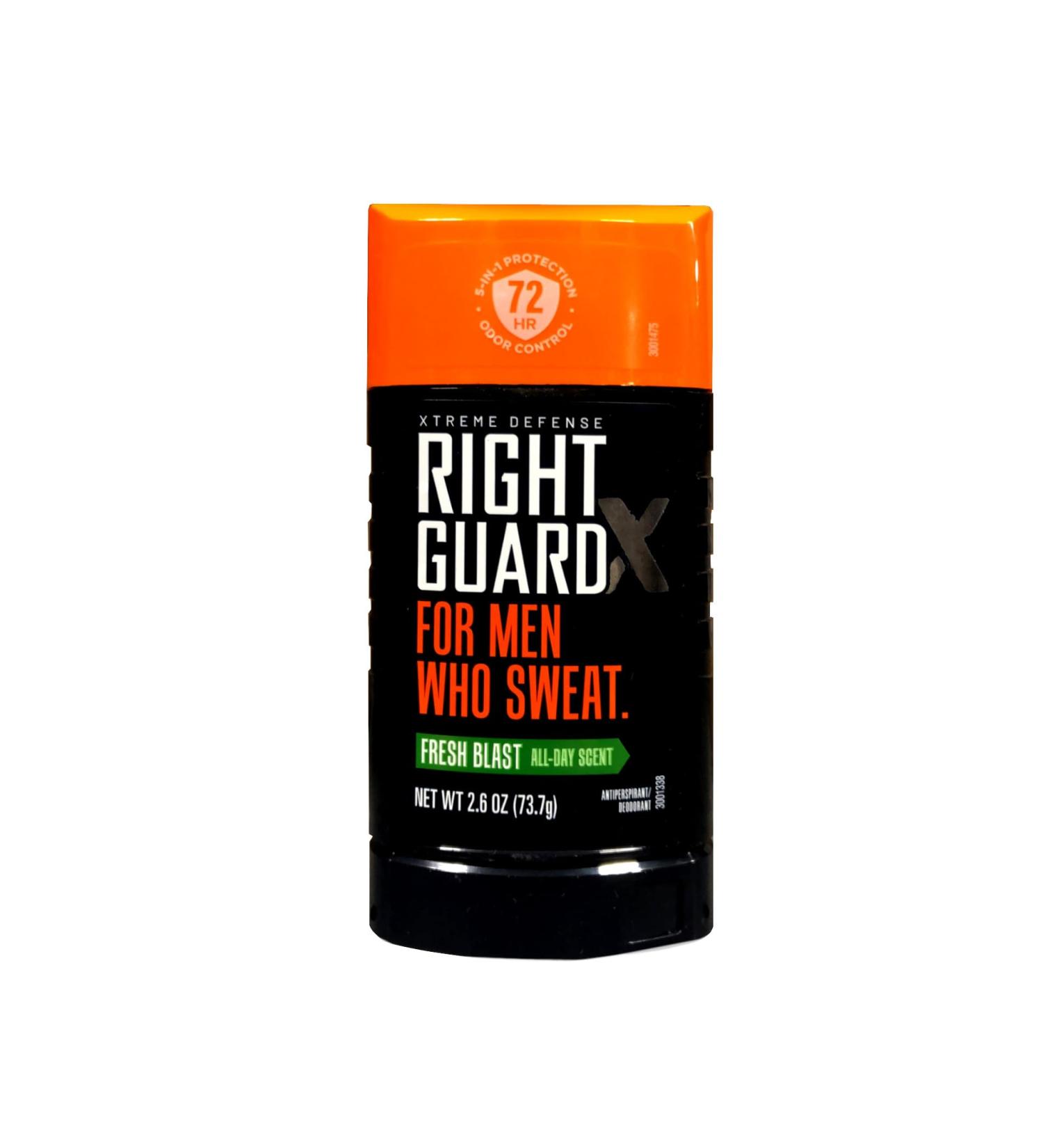 Right Guard Xtreme Defense 5 Anti-Perspirant & Deodorant 2.60 oz - Fresh Blast (Pack of 2) | International Shipping Available - Buy Online on GoSupps.com