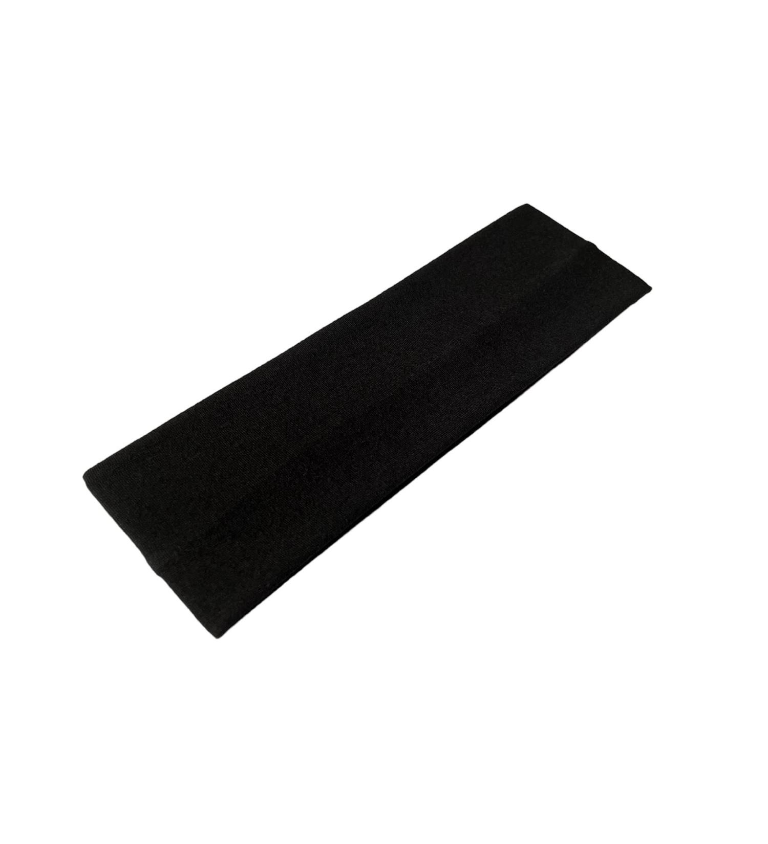 Westend Choice 7cm Wide Black Stretchy Headband for Women & Men - Gym Exercise Hairband - Buy Online on GoSupps.com