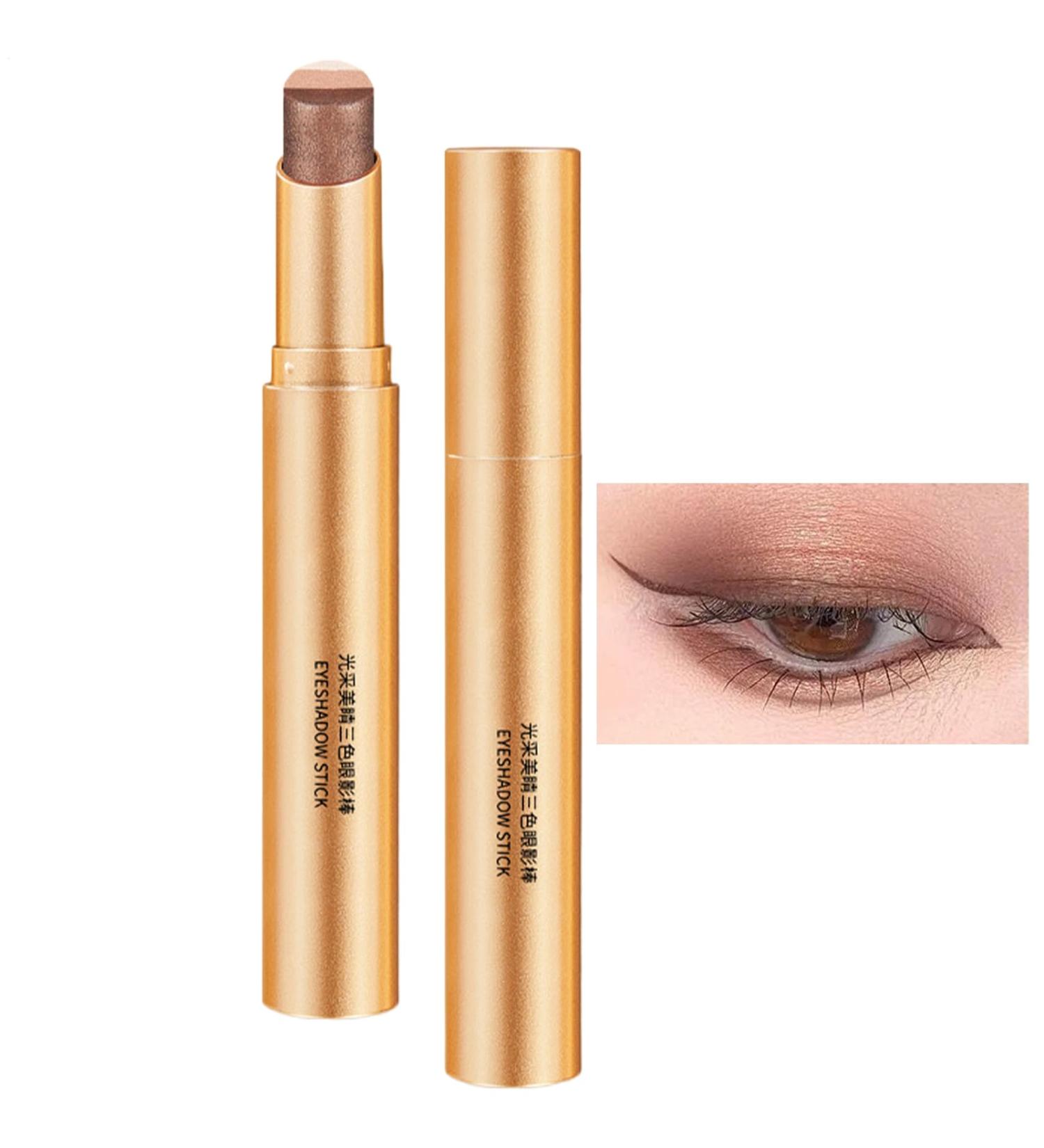 B ton De Fard Paupi res - 3 Couleurs Crayon Fard Paupi res B ton De Fards Paupi re Paillette Maquillage Pour Les Yeux Fards Paupi re Imperm able Longue Dur e 02# - Buy Online on GoSupps.com