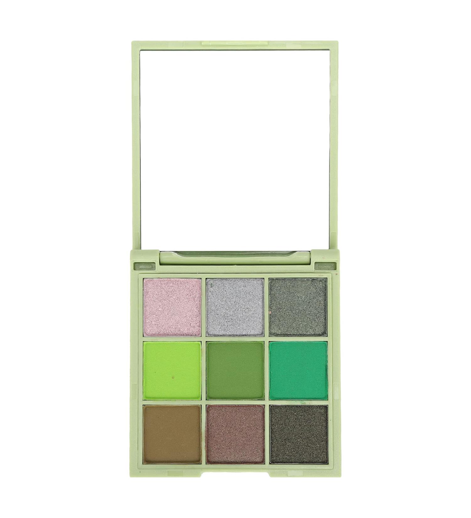 Eyeshadow Palette 9 Colors High Pigmented Long Lasting Matte Glitter Eye Shadow Cosmetics for Makeup Artist (M9-6) - Buy Online on GoSupps.com