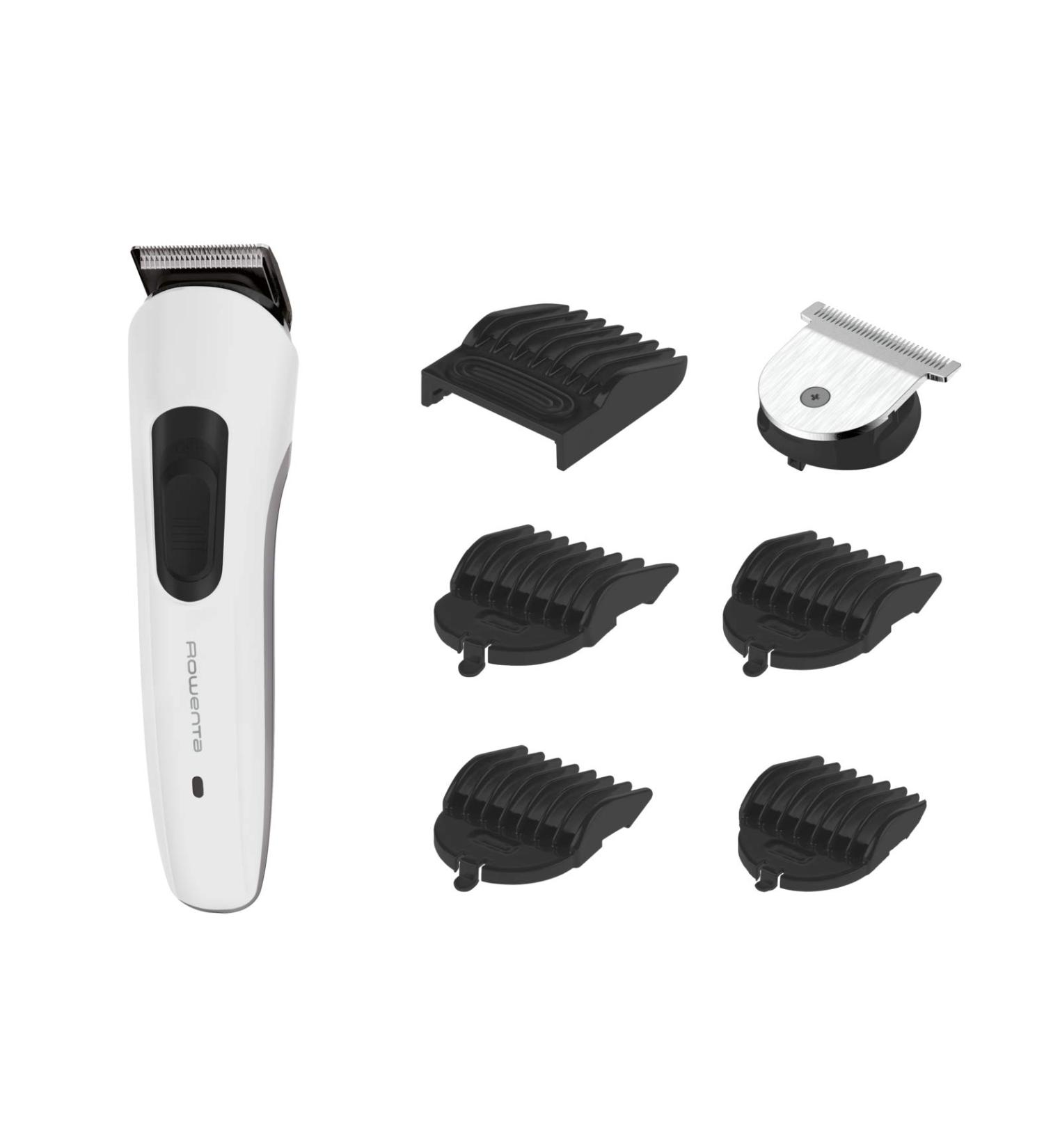Rowenta MultiSstyle TN8931 7-in-1 Self-sharpening blades for hair and beard wireless or wiring 60 minutes of battery life washable sounds