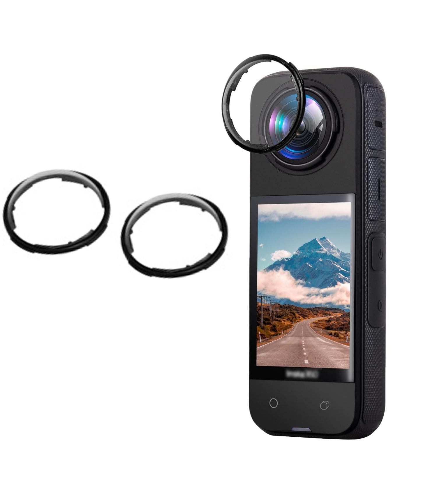 Higatful Insta 360 X4 Tempered Glass Lens Protector | 10H Hardness | Clear Lens Cover for Insta360 X4 Accessories - Buy Online on GoSupps.com