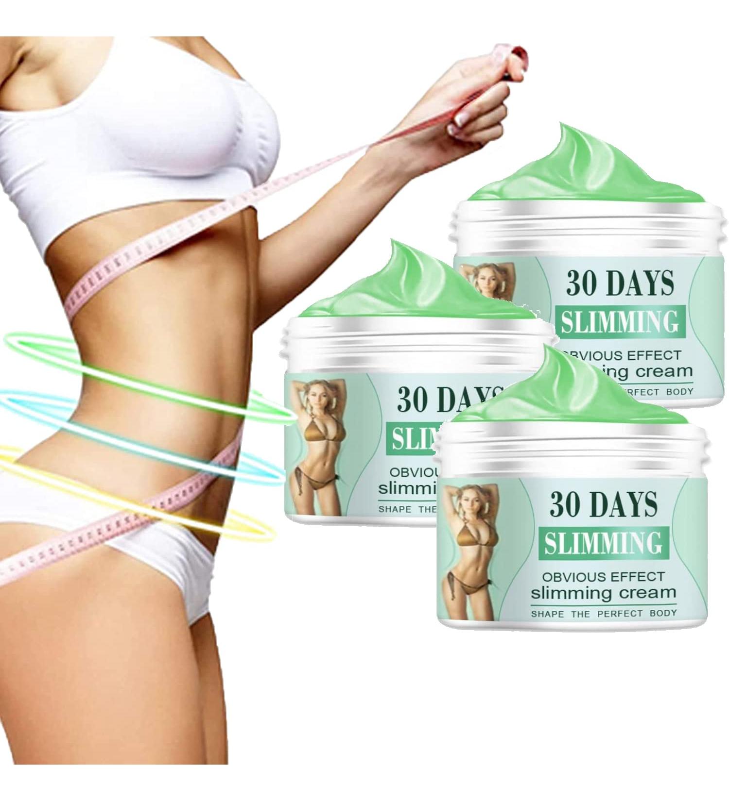 VIAZ 30 Day Tummy Tightening Cream - Belly Firming Anti Cellulite Fat Burner - Natural Ingredients (3 PCS) - Buy Online on GoSupps.com