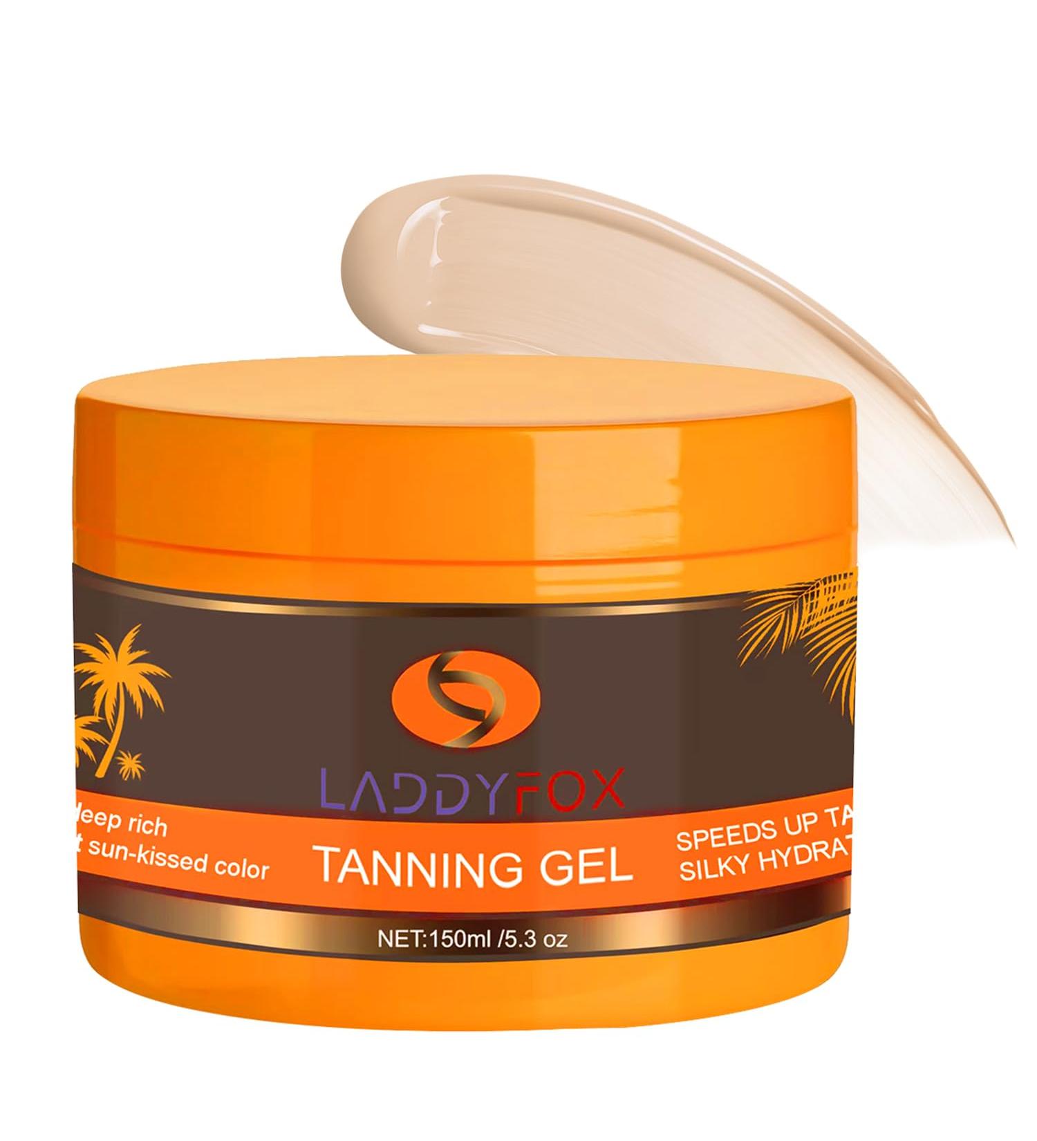 Luxury Intensive Tanning Gel - Natural Brown Tanning Accelerator for Outdoor Sun & Sunbeds | 150ml - Buy Online on GoSupps.com
