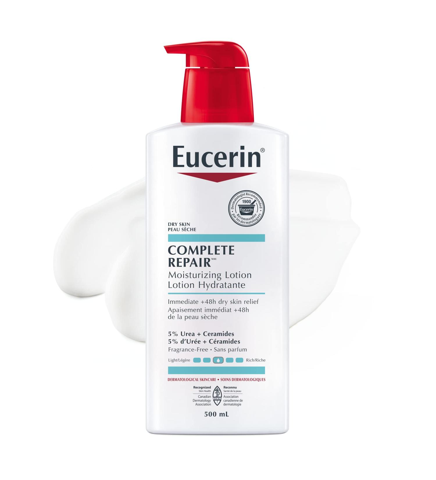 Eucerin Complete Repair Lotion 500 mL - Intense Hydration & Skin Repair | Shop Internationally - Buy Online on GoSupps.com