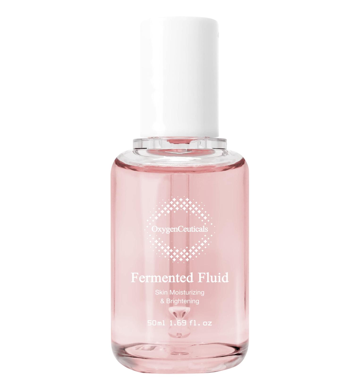 OxygenCeuticals Fermented Fluid Brightening & Hydrating Ampoule with Fructan Ferment Extract Arbutin & Niacinamide Improves Skin Tone & Radiance for Dry and Dull Skin. 1.69 fl.oz (50ml) - Buy Online on GoSupps.com