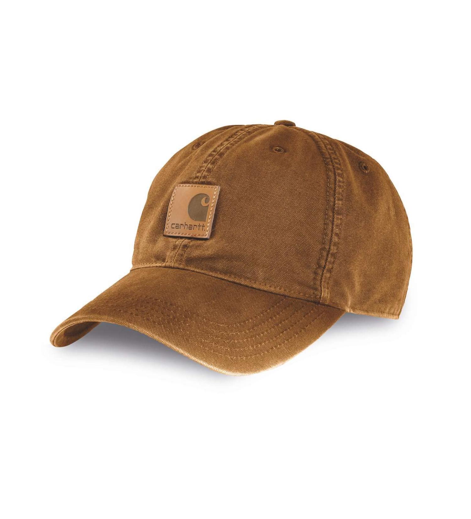 Carhartt Men's Canvas Cap Baseball Cap One Size Carhartt Brown