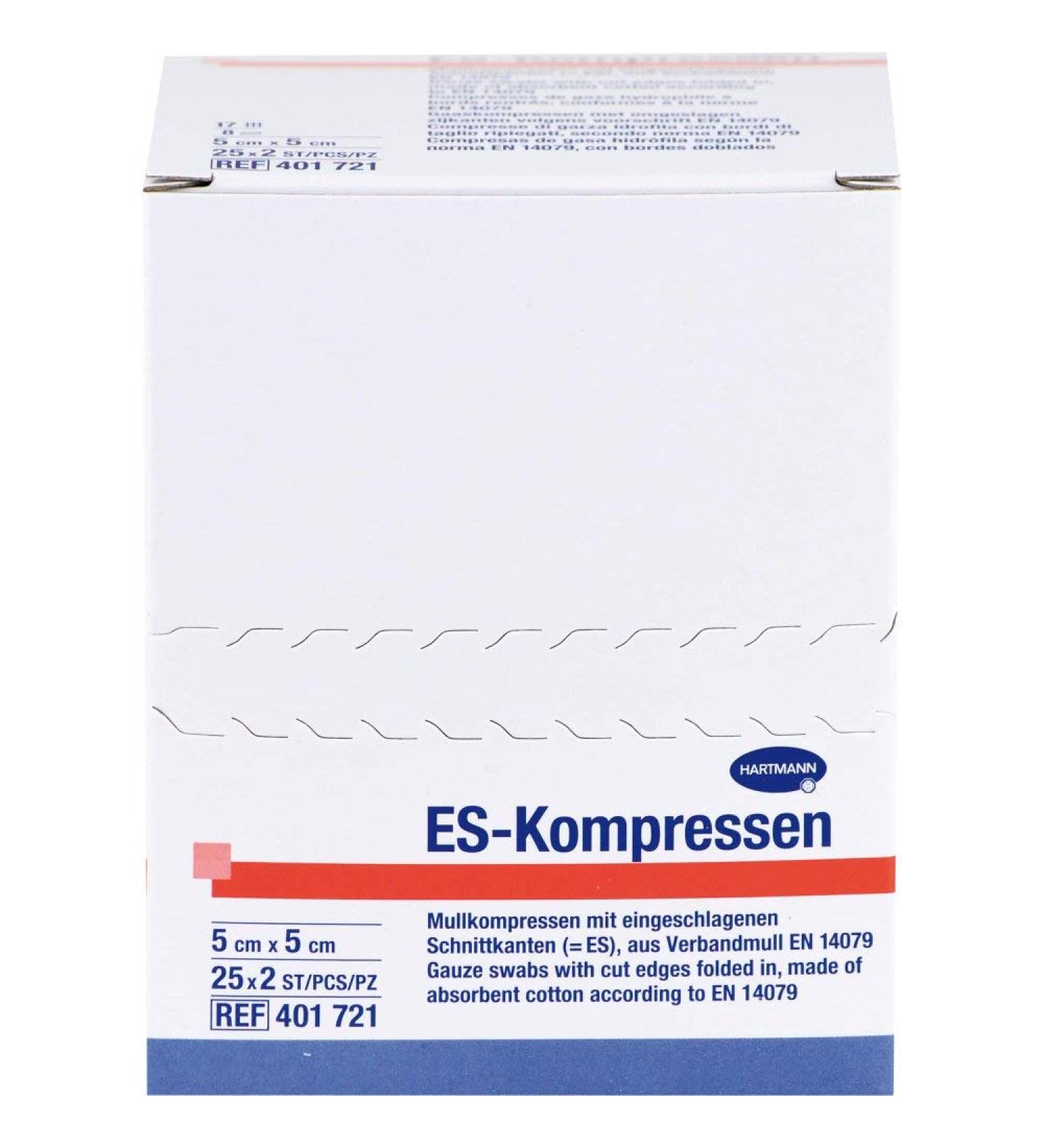 Buy ES Compressed Sterile 5x5 cm - 8 Times CPC | International Shipping Available - Buy Online on GoSupps.com