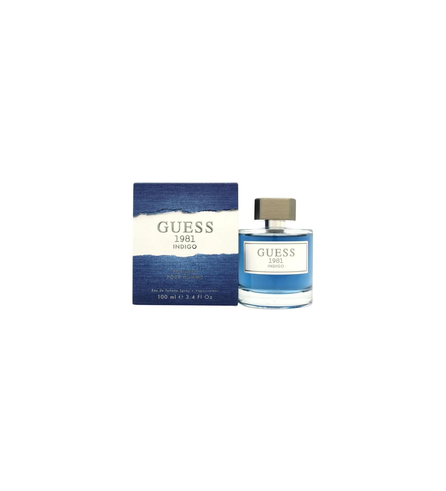 GUESS Factory Men's Guess 1981 Indigo 3.4 oz 100 ml Eau De Toilette Spray for Men 10009396