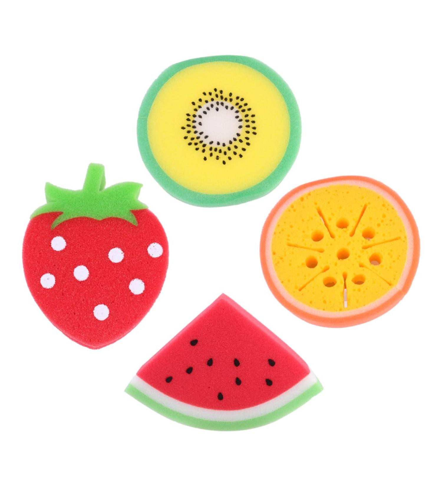 Angoily 4 Pcs Kids Bath Sponge Set - Foam Bath Balls & Reindeer Headband for Children - Perfect for Newborns & Adults - Shop Internationally - Buy Online on GoSupps.com