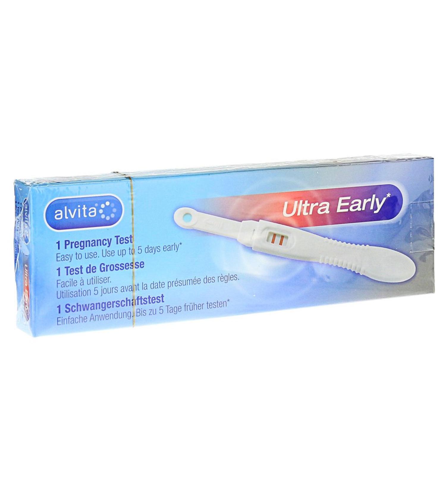 ALVITA Ultra-Early Pregnancy Test - Accurate Results 1 PC | Fast International Shipping - Buy Online on GoSupps.com