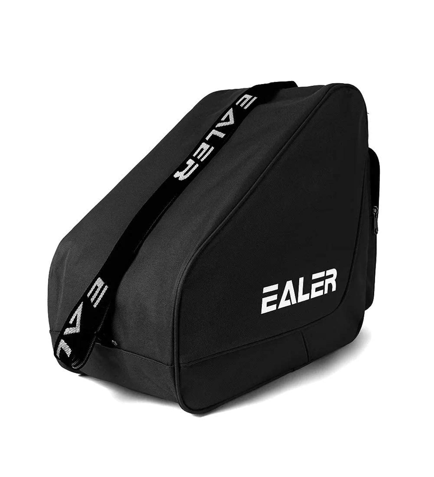 EALER Heavy-Duty Ice Hockey Skate Carry Bag - Adjustable Shoulder Strap, Black - Buy Online on GoSupps.com