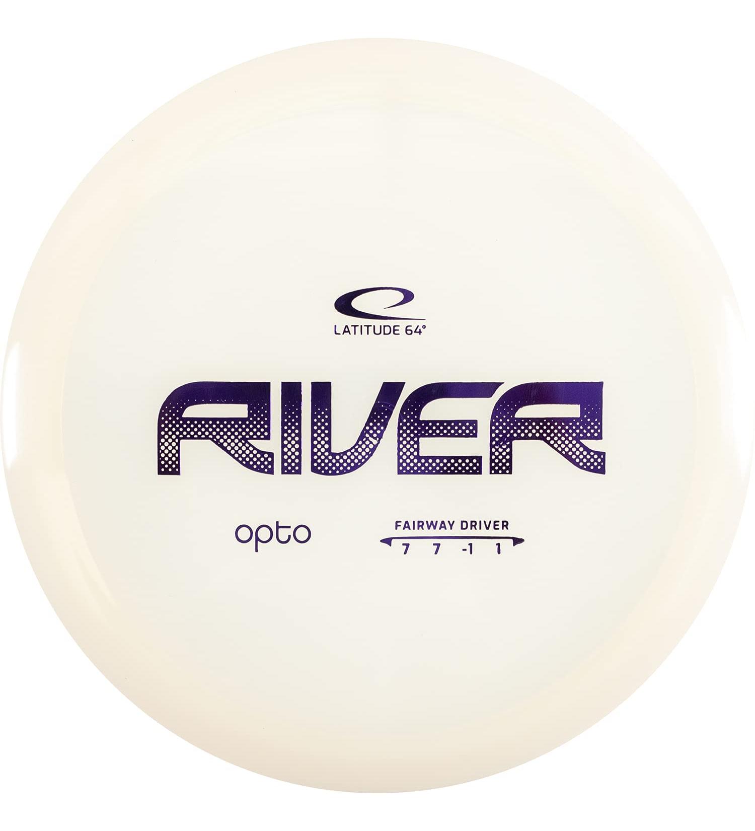 Latitude 64 Opto River Distance Driver Disc Golf Disc | 170g+ | Easy-throw Frisbee for Beginners - Buy Online on GoSupps.com