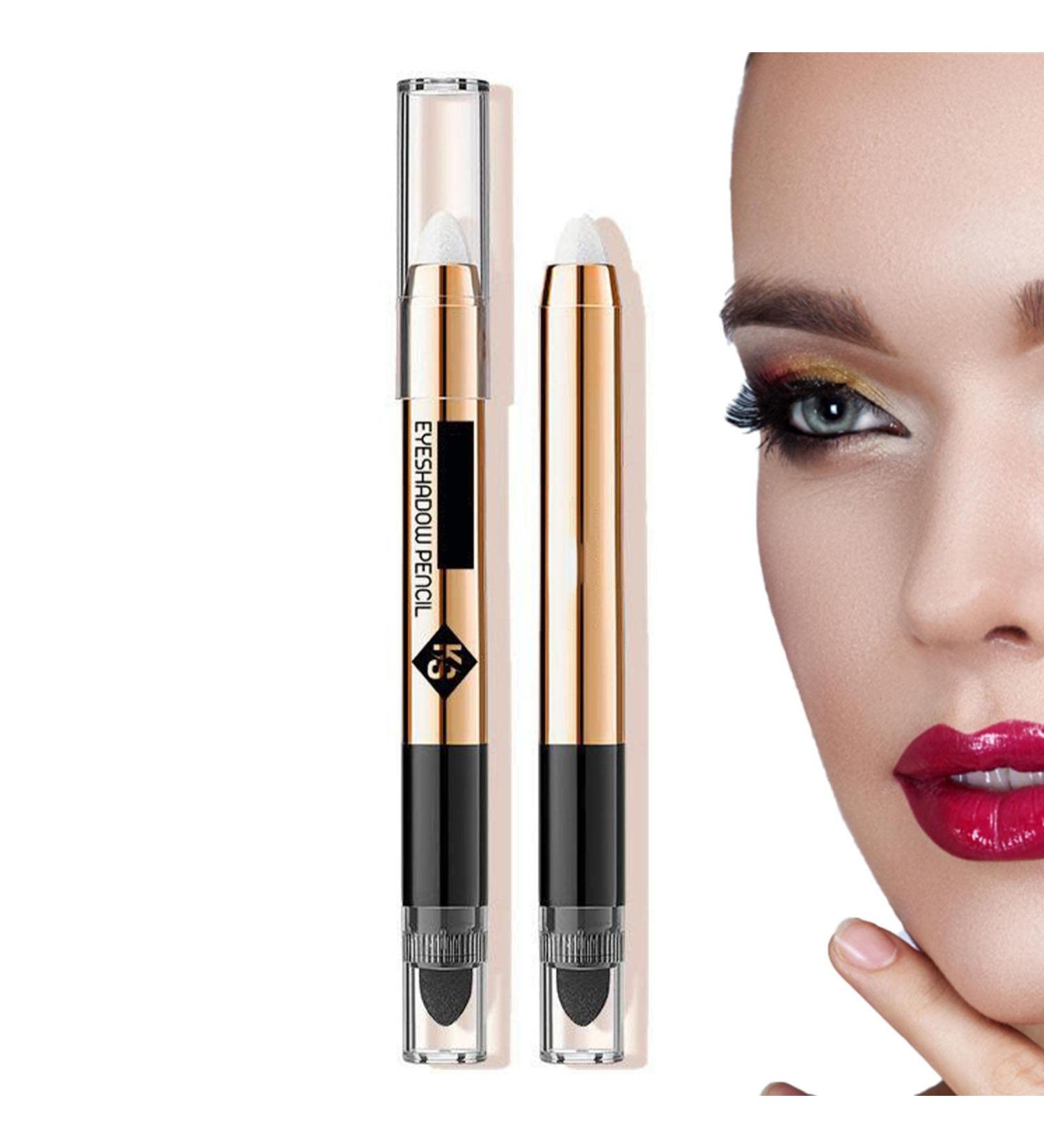 5 Eyeshadow Pencil Crayon - Eye Highlighter Last Up to 12 Hours 2 In1 - Shimmer Cream Eyeshadow Pencil Crayon for Party Datings High Gloss White Fovolat 5 Pcs 01#high Light White - Buy Online on GoSupps.com