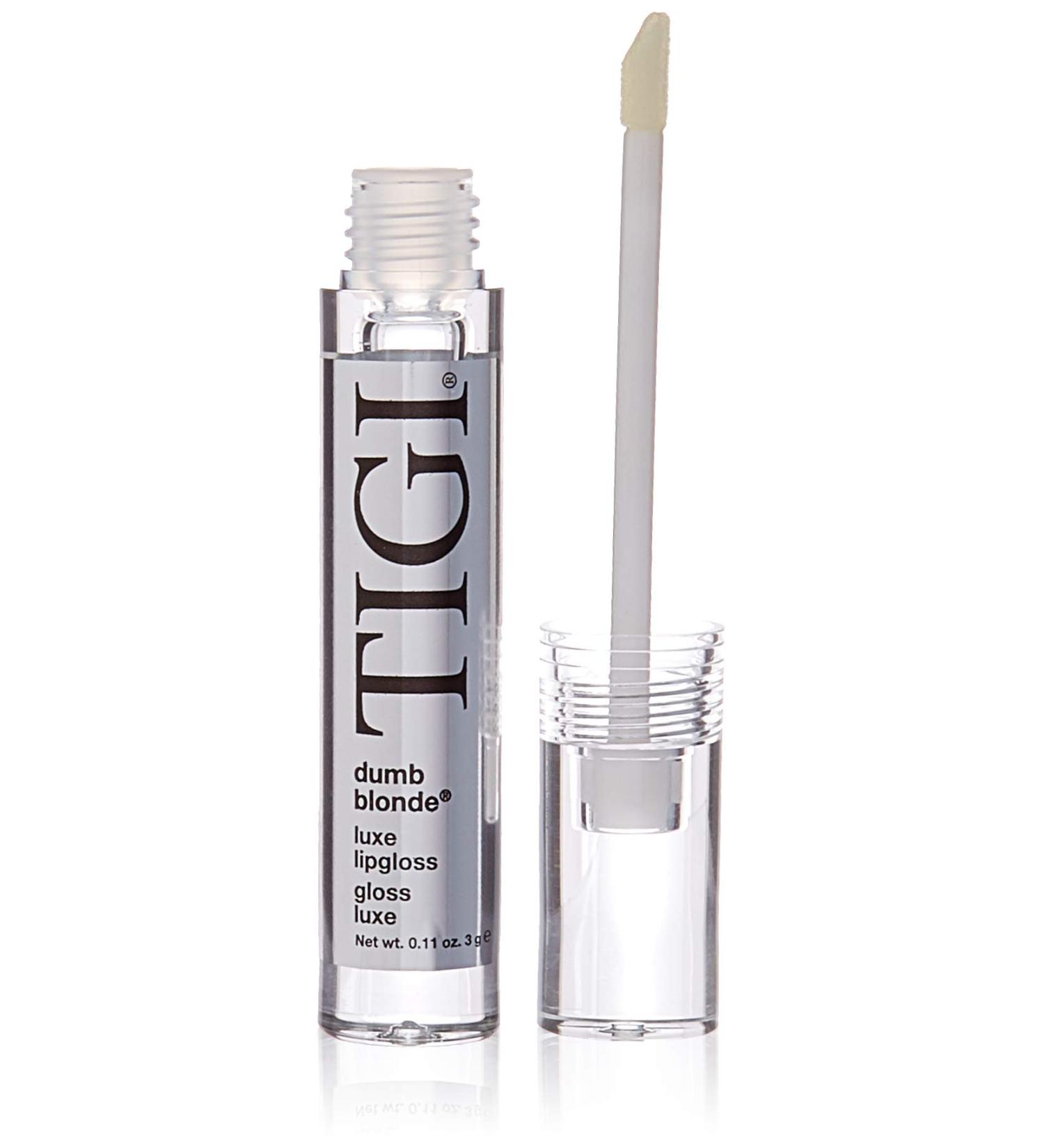 TIGI Luxe Lip Gloss Dumb Blonde 0.11 oz - Hydrating Lip Gloss for a Stunning Look - Buy Online on GoSupps.com