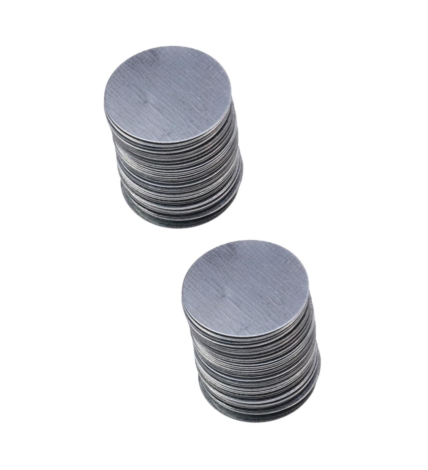 Didiseaon 200 Pcs Empty Eyeshadow Palette Stickers | Metal Makeup Tools for Custom Eyeshadow Pans | High-Quality Cosmetic Accessories - Buy Online on GoSupps.com