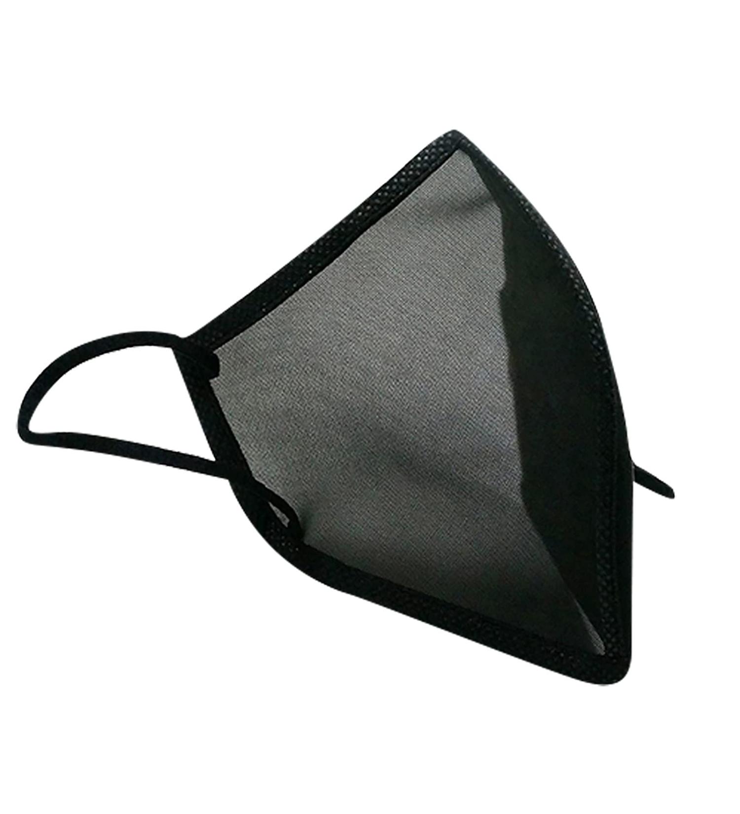 Formitanss small breathable 3D mesh mask black small 14.5x9.5cm filter and breathable facial turban Children's dust mask suitable for school outdoor - Buy Online on GoSupps.com