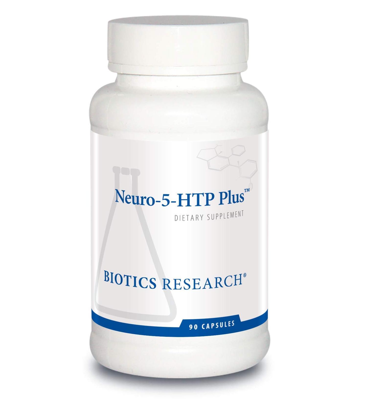Biotics Research Neuro 5 HTP Plus - Neurological Support for Calm Healthy Sleep & Relaxation - 90 Caps - Buy Online on GoSupps.com