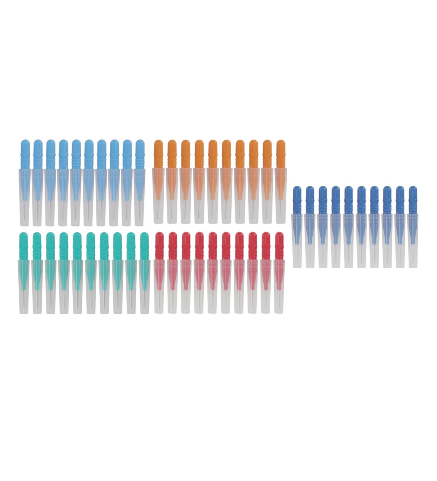 Interdental Brushes - 50 Pack | Compact & Easy to Use | Prevents Cavities - Buy Online on GoSupps.com