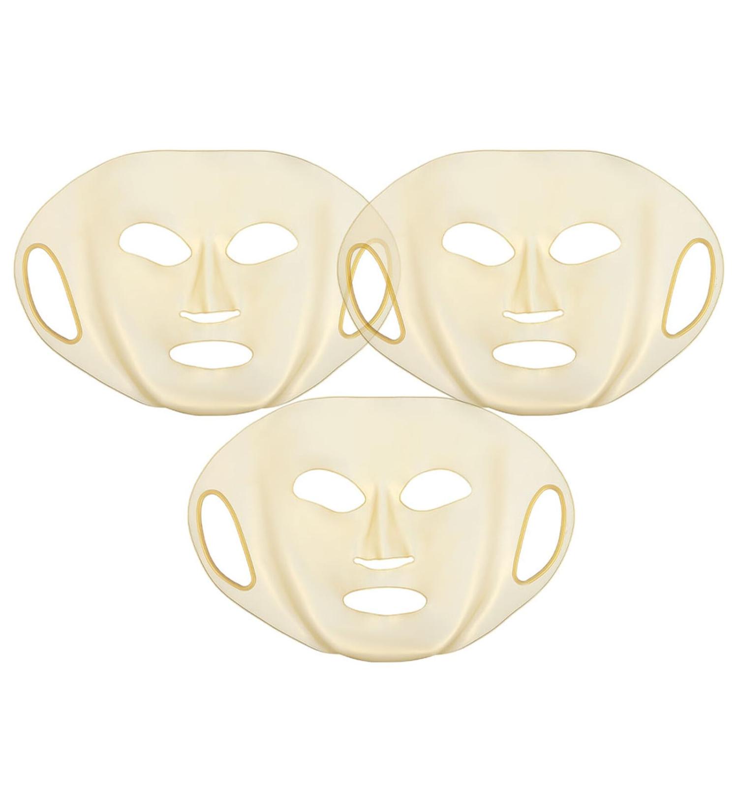 VICASKY 3 pi ces Masque Facial Silicone R utilisable Couvre-visage Hydratant et Ajustable pour Soins Du Visage L ger et Pliable pour Voyage et Usage Quotidien - Buy Online on GoSupps.com